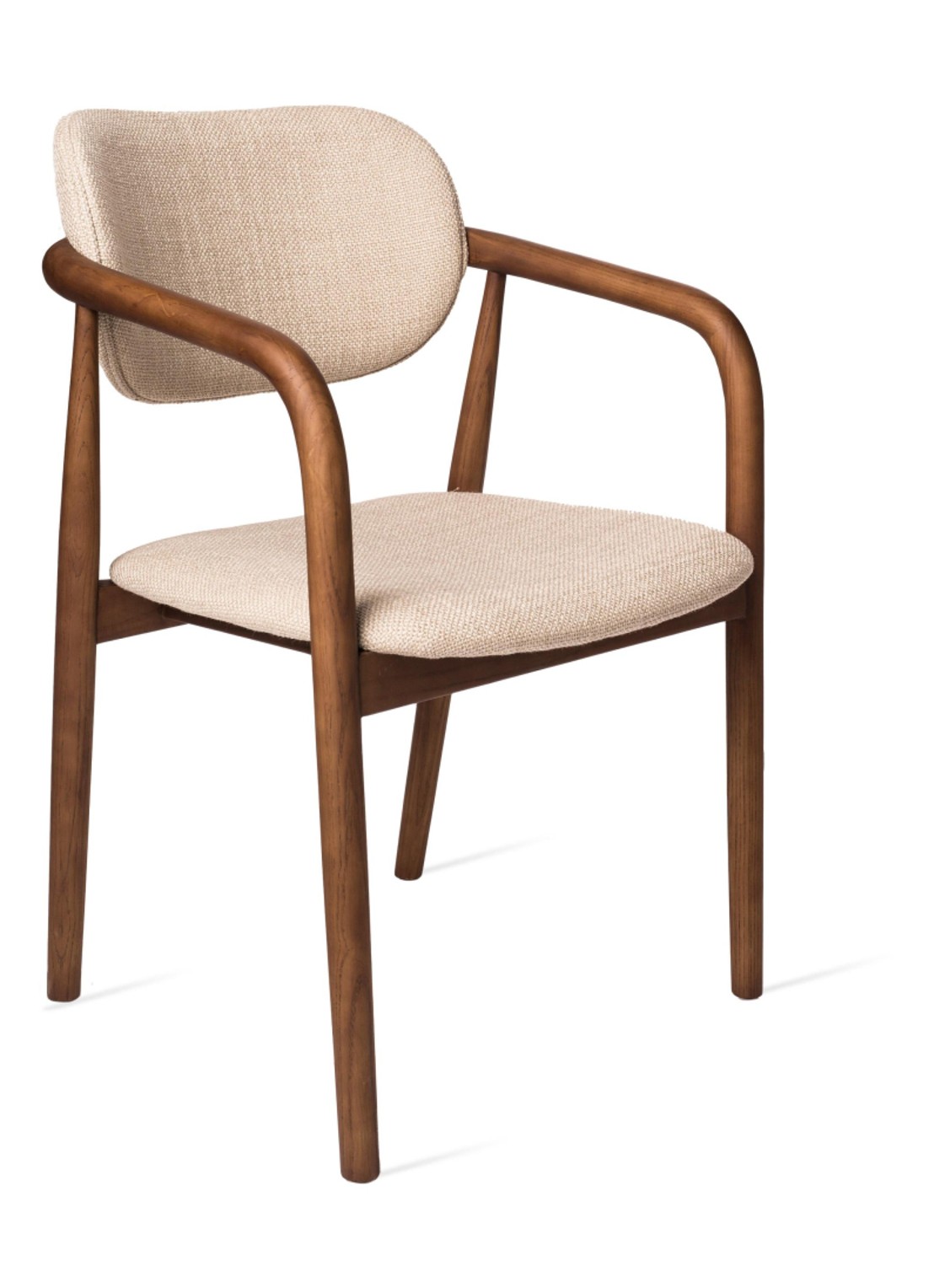 POLSPOTTEN Henry stoel beige - voorkant beige