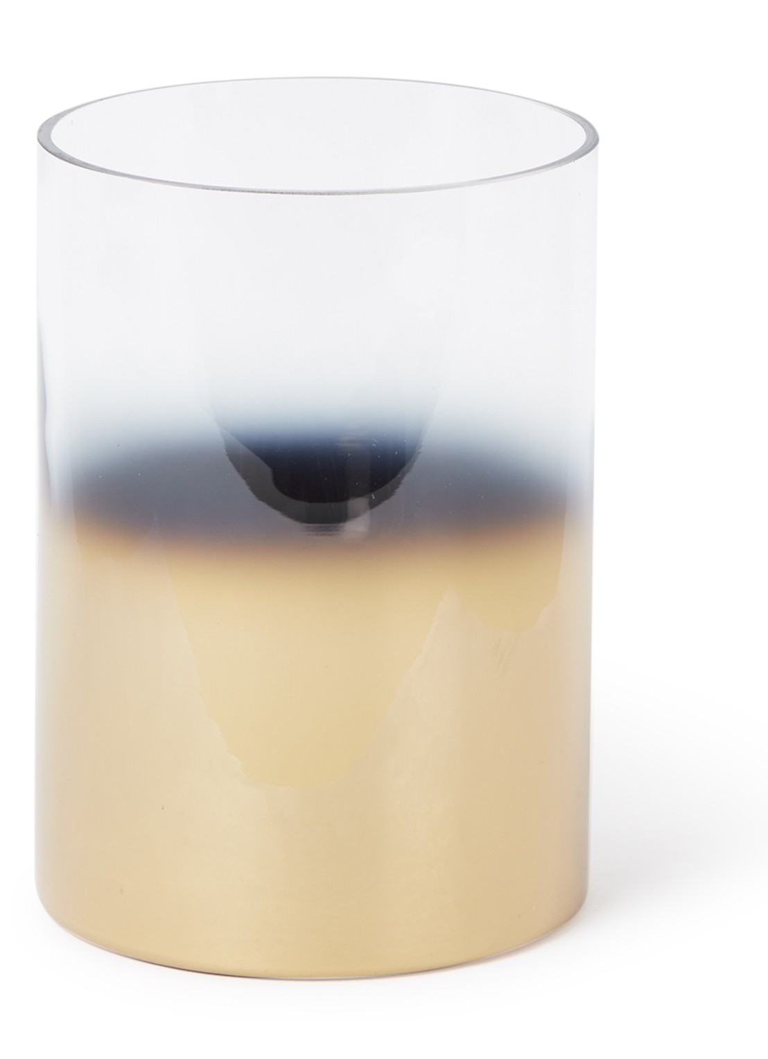 POLSPOTTEN Hurricane Half waxinelichthouder 14 cm - voorkant undefined