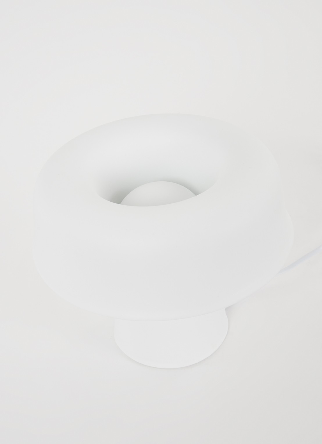 POLSPOTTEN Neox tafellamp  Ø21,3 cm  - voorkant 2 wit
