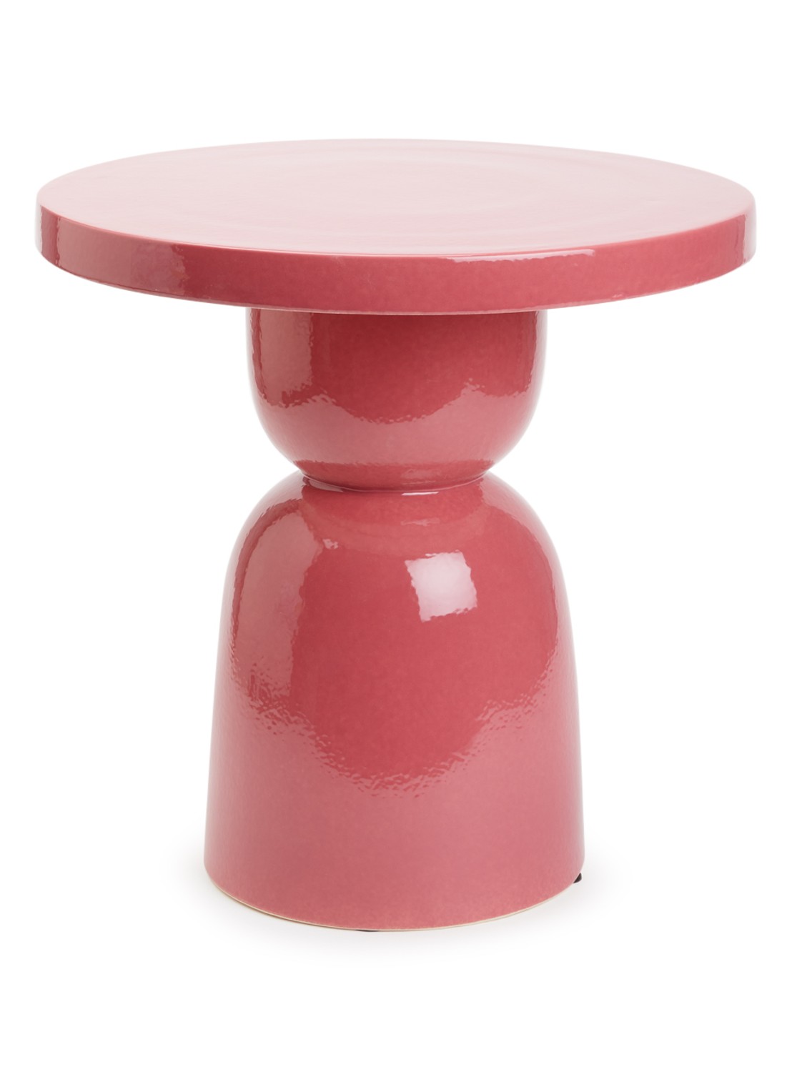POLSPOTTEN Pawn bijzettafel 40 cm - voorkant roze
