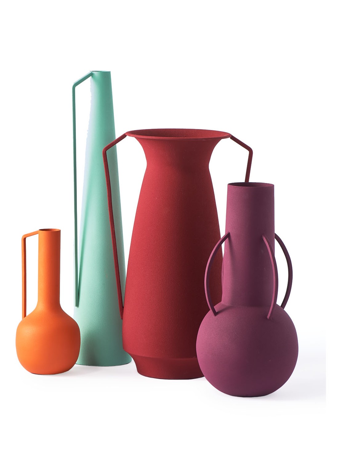 POLSPOTTEN Roman Evening vaas set van 4 - detail 6 multicolor