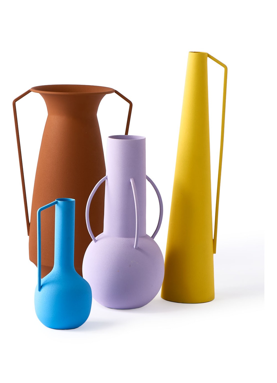 POLSPOTTEN Roman Morning vaas set van 4 - detail 3 multicolor