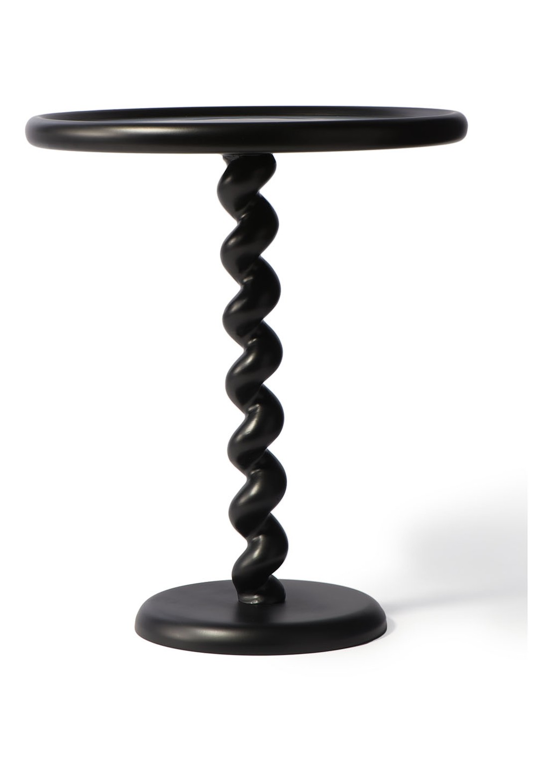 POLSPOTTEN Twister bijzettafel 56 cm - detail 4 zwart