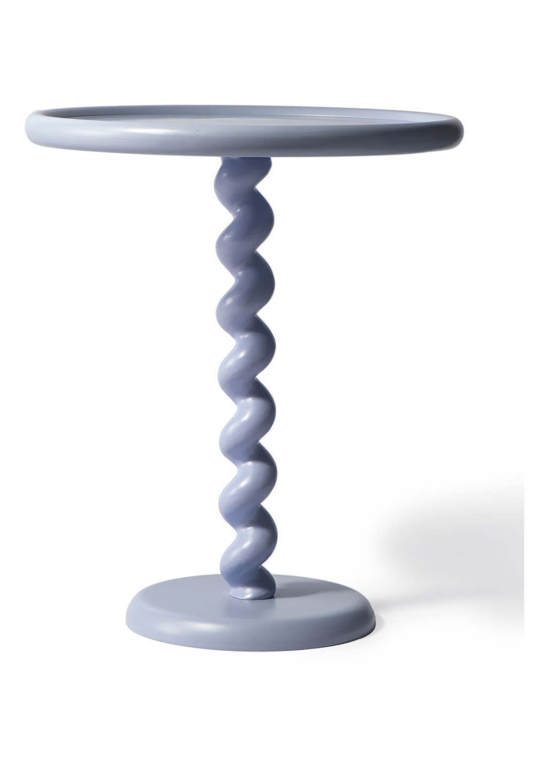 POLSPOTTEN Twister bijzettafel 56 cm - detail 4 lichtblauw