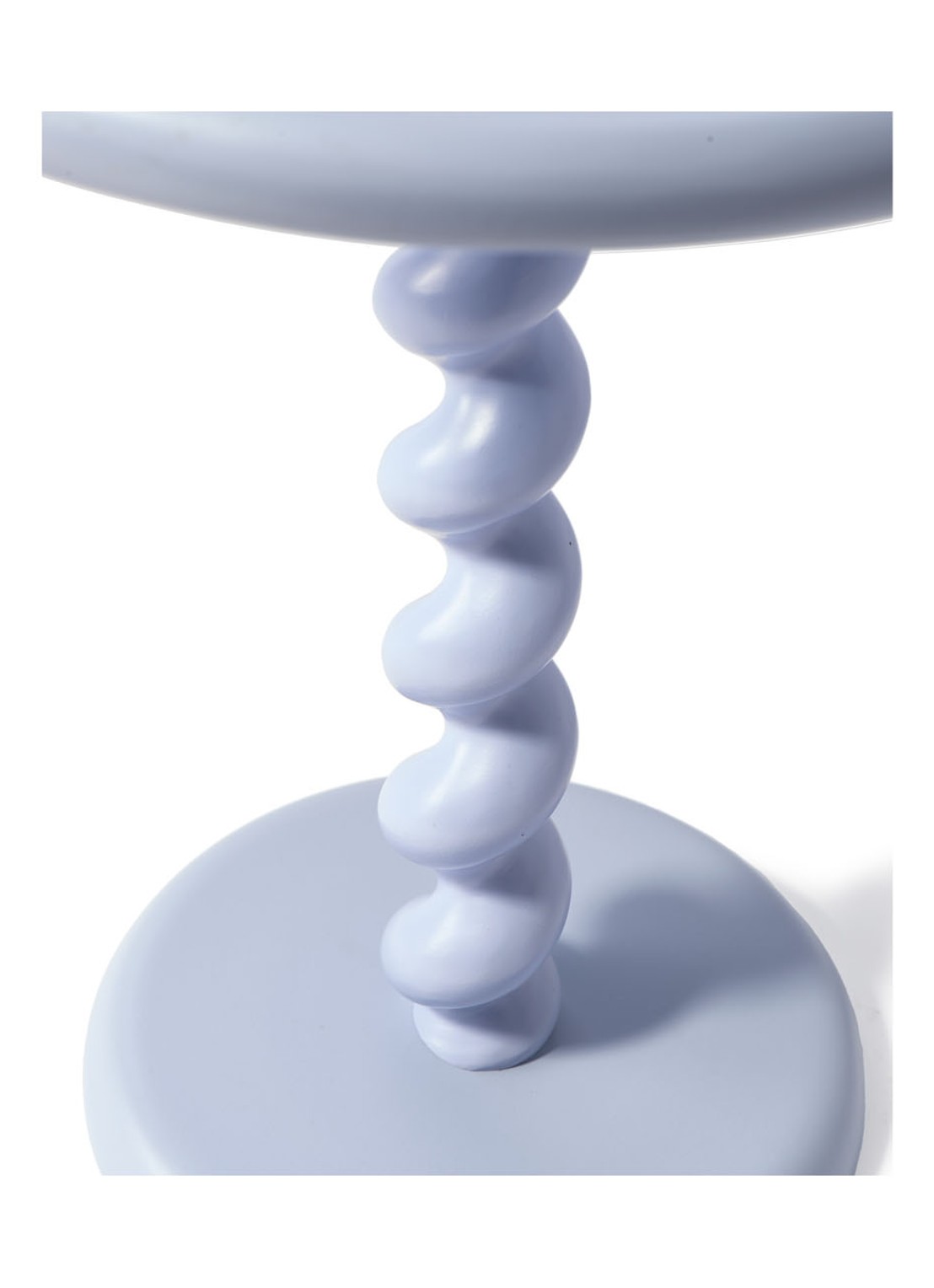 POLSPOTTEN Twister bijzettafel 56 cm - detail 5 lichtblauw