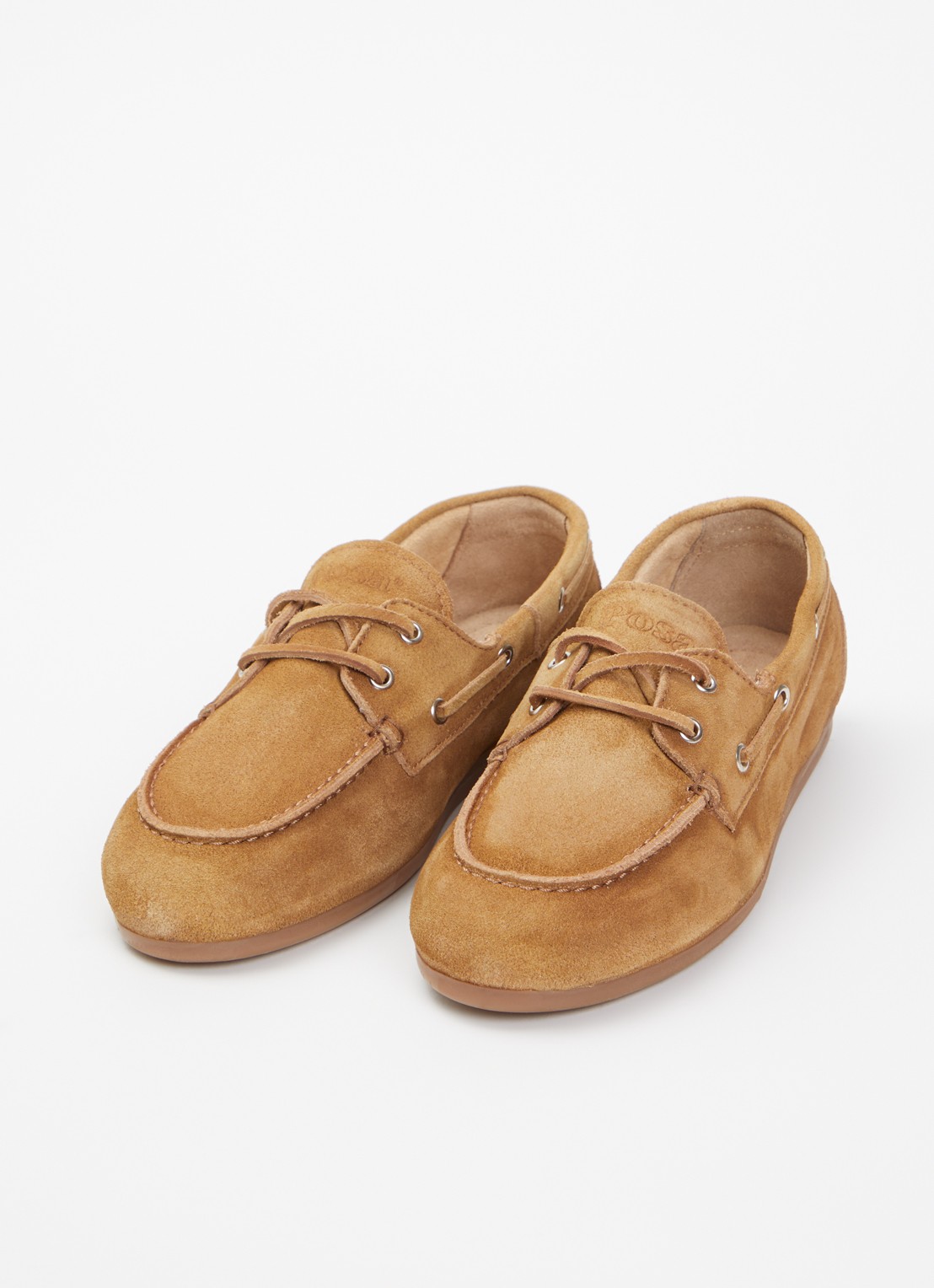 Posa Boat mocassins van suéde  - detail bruin