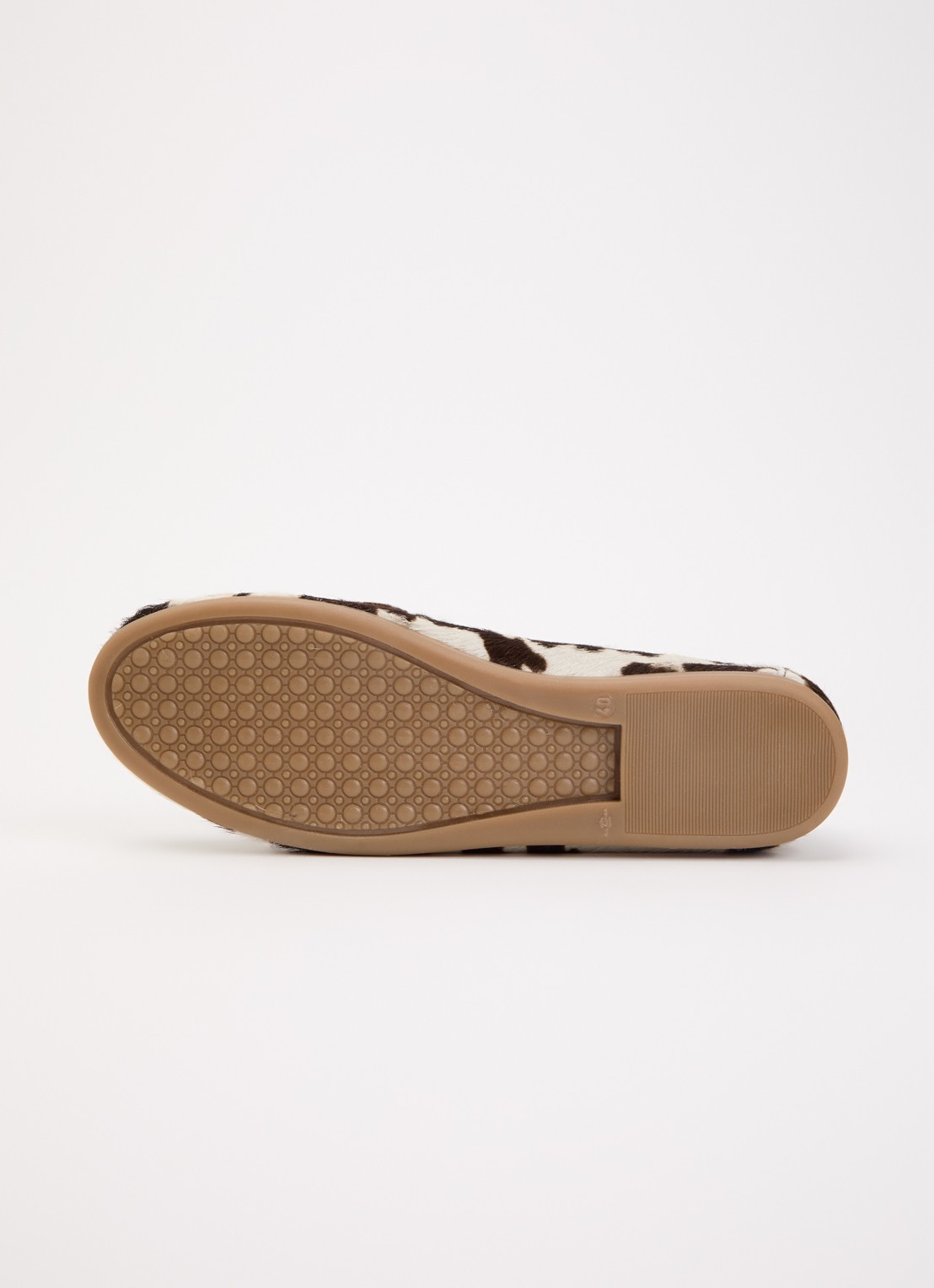 Posa Bootschoen met print - detail 3 creme