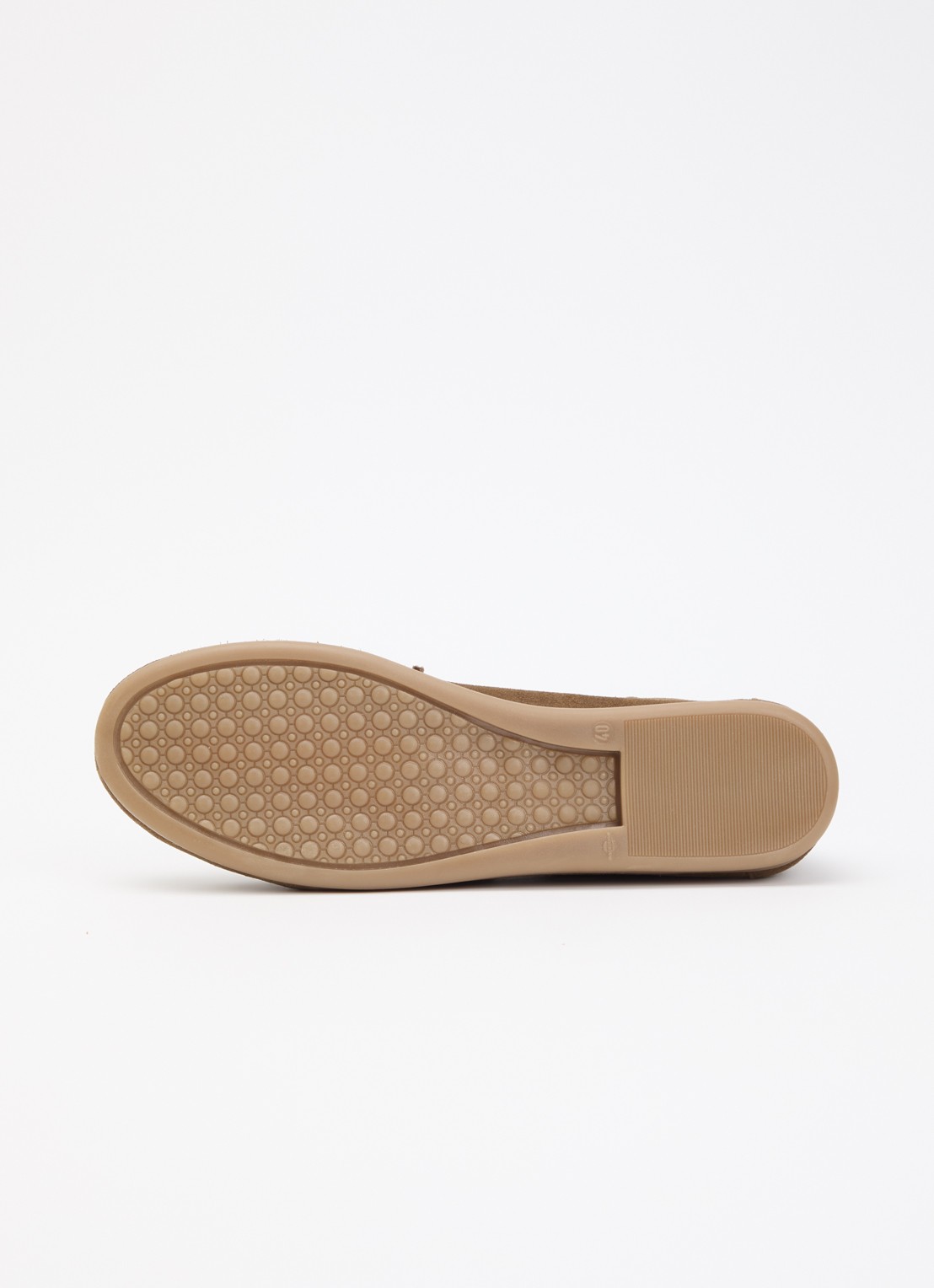 Posa Bootschoen van suède - detail 3 taupe