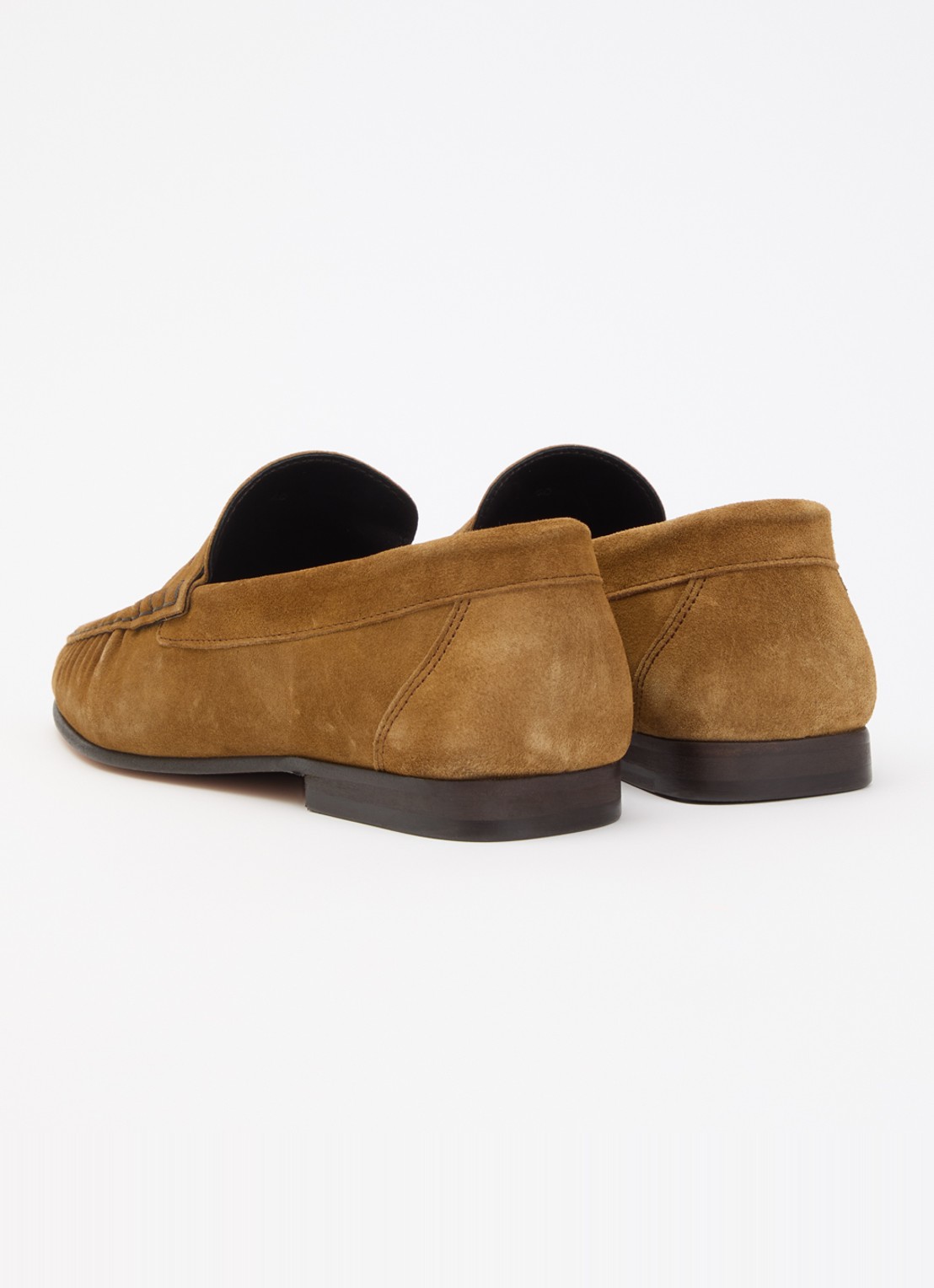 Posa Loafer van suède - achterkant cognac