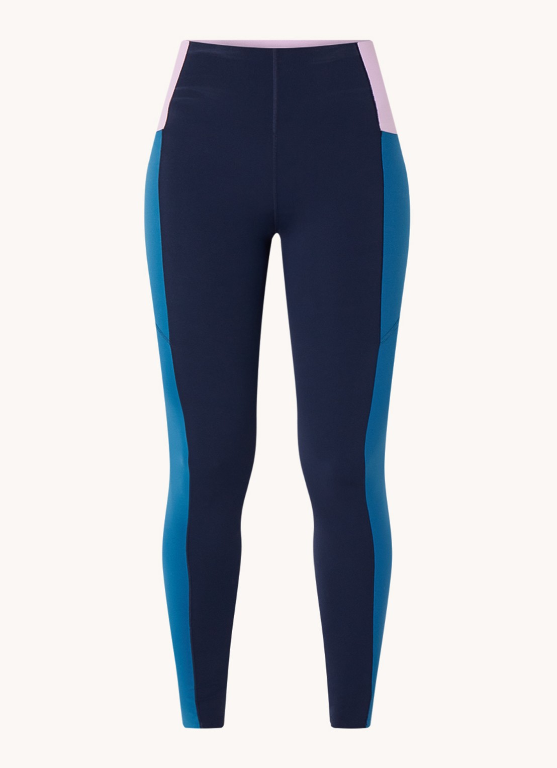 Power Block high waist trainingslegging  - voorkant 2 multicolor