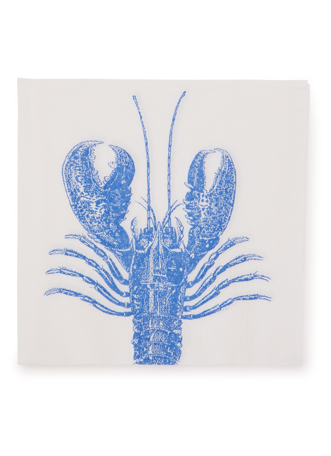 ppd Lobster Marine servetten 33 x 33 cm - voorkant blauw