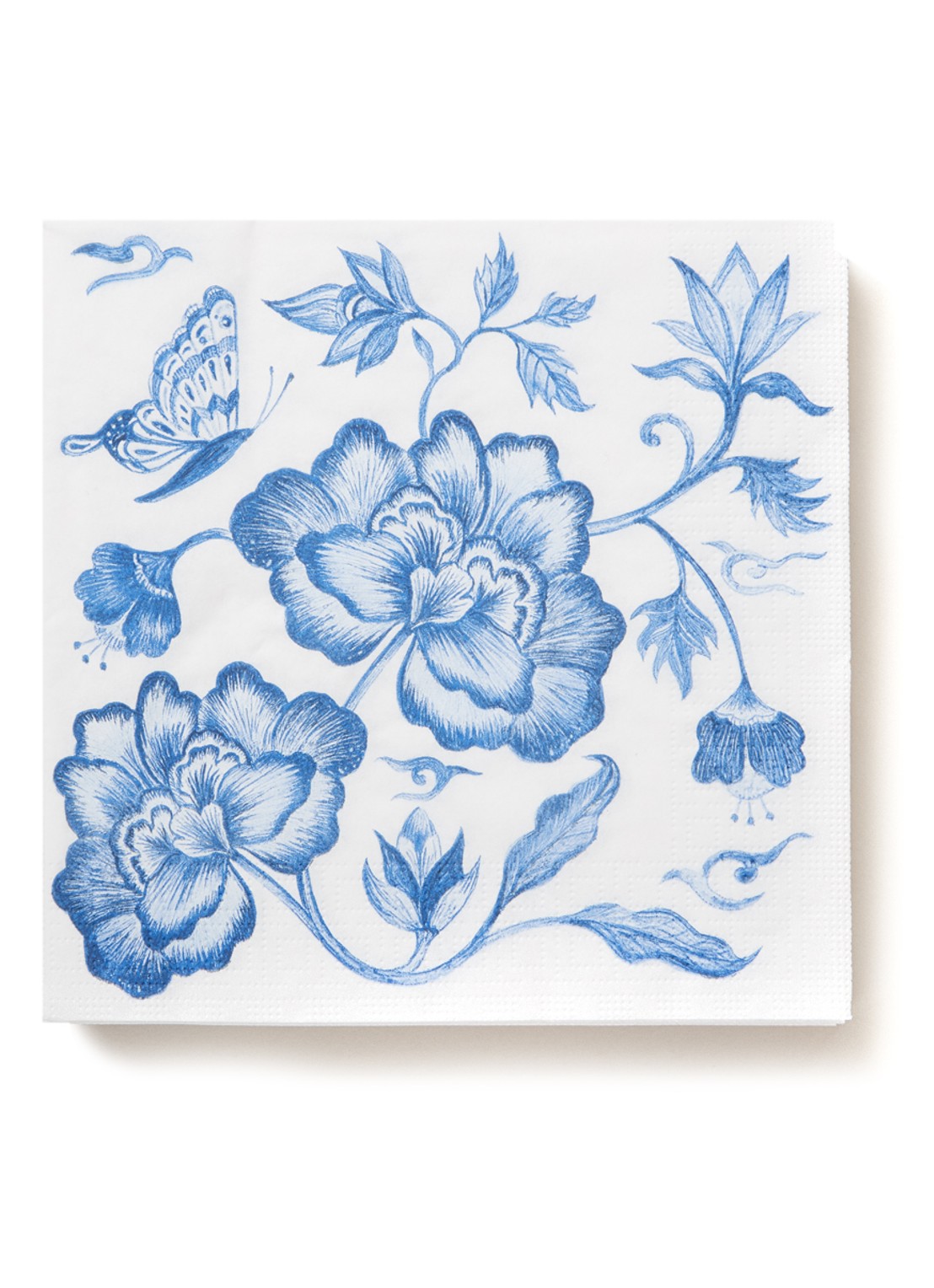 ppd Princess' Peony servetten 33 x 33 cm - voorkant gebroken wit
