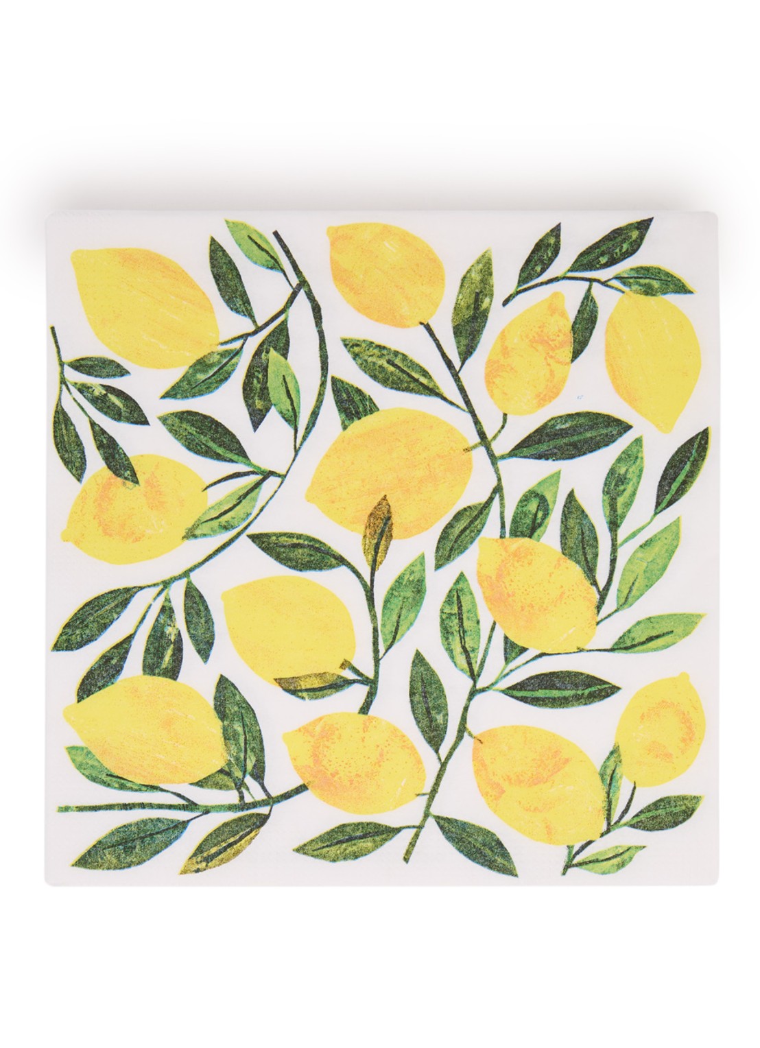 ppd Tracey servetten 33 x 33 cm - voorkant geel