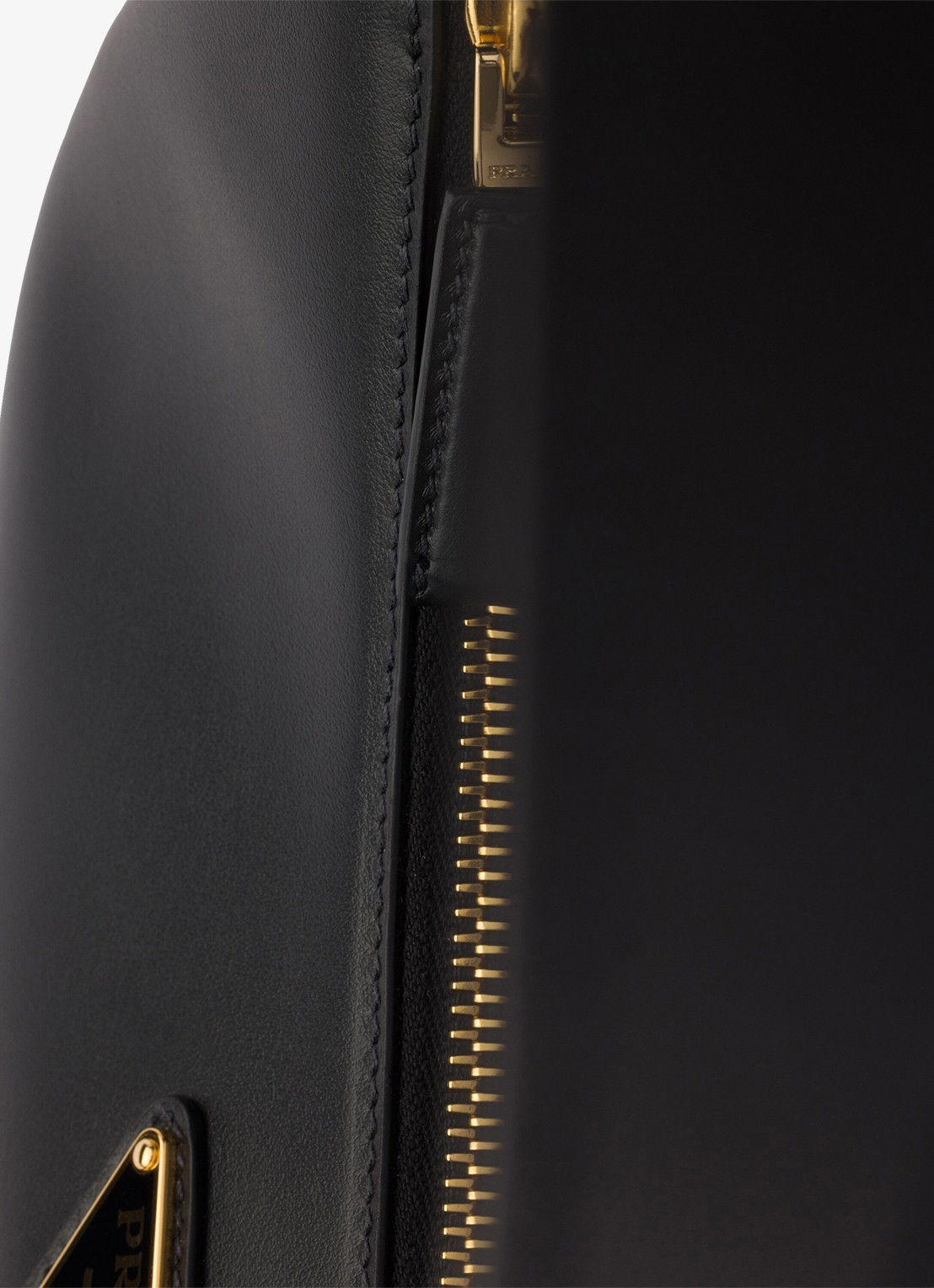 Prada Arqué Small schoudertas van kalfsleer - detail 6 zwart