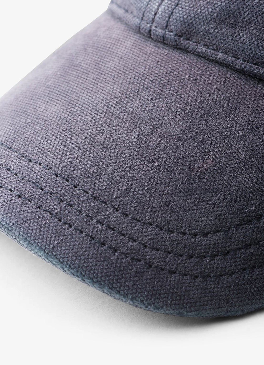 Prada Baseball pet met logo - voorkant 2 donkerblauw