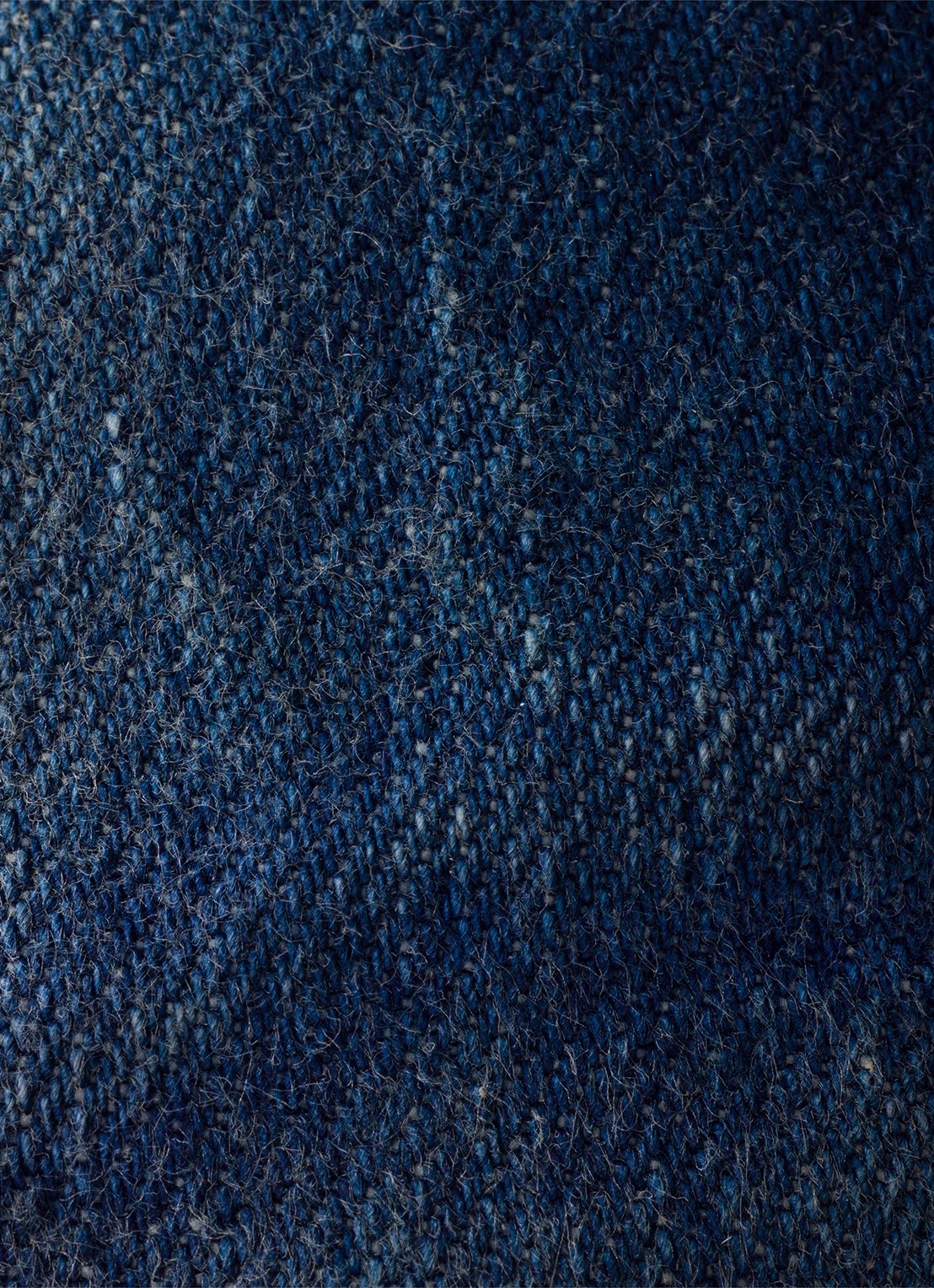 Prada Baseball pet van denim met verwassen afwerking - detail 3 indigo