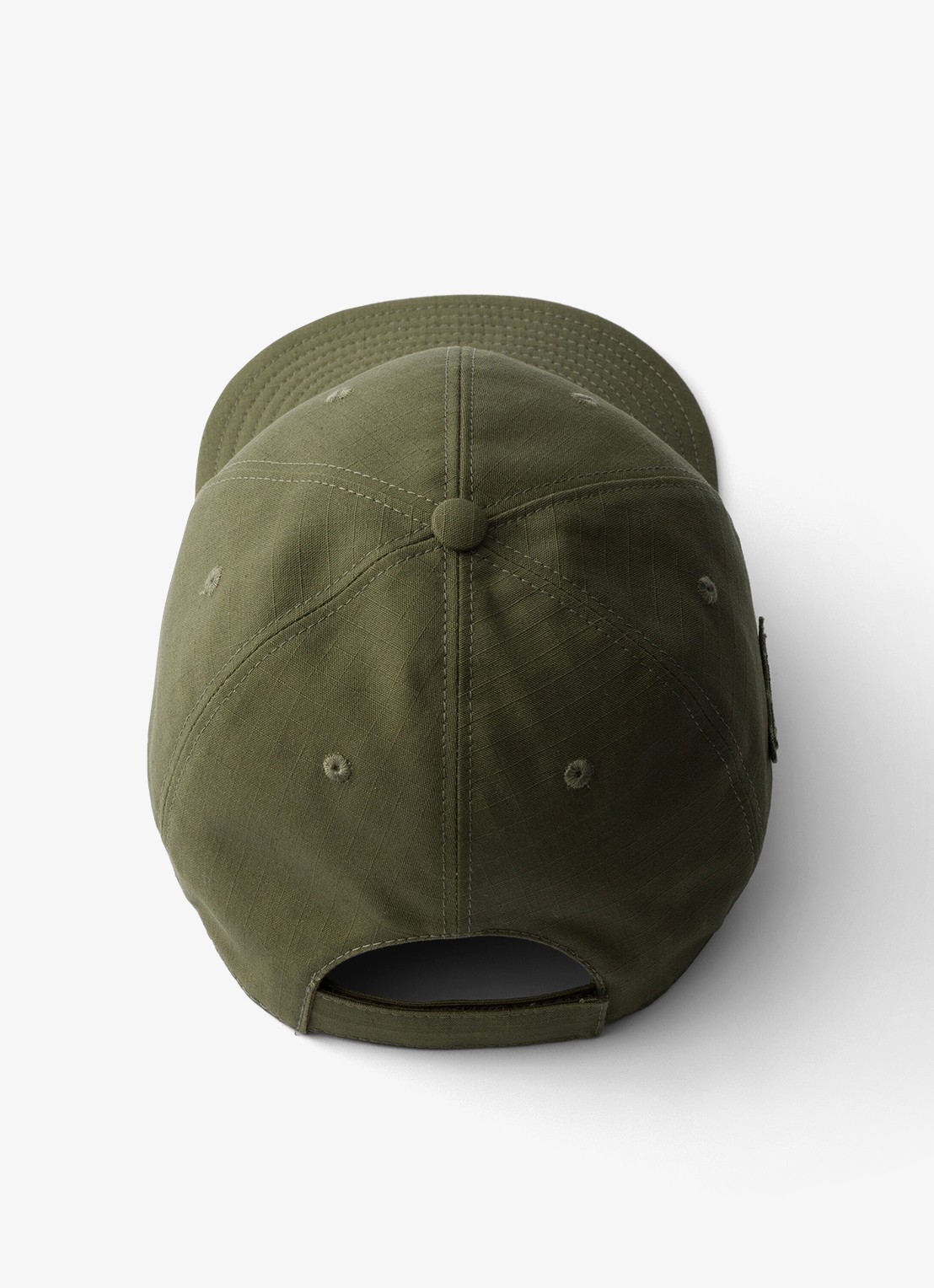 Prada Baseball pet - detail legergroen
