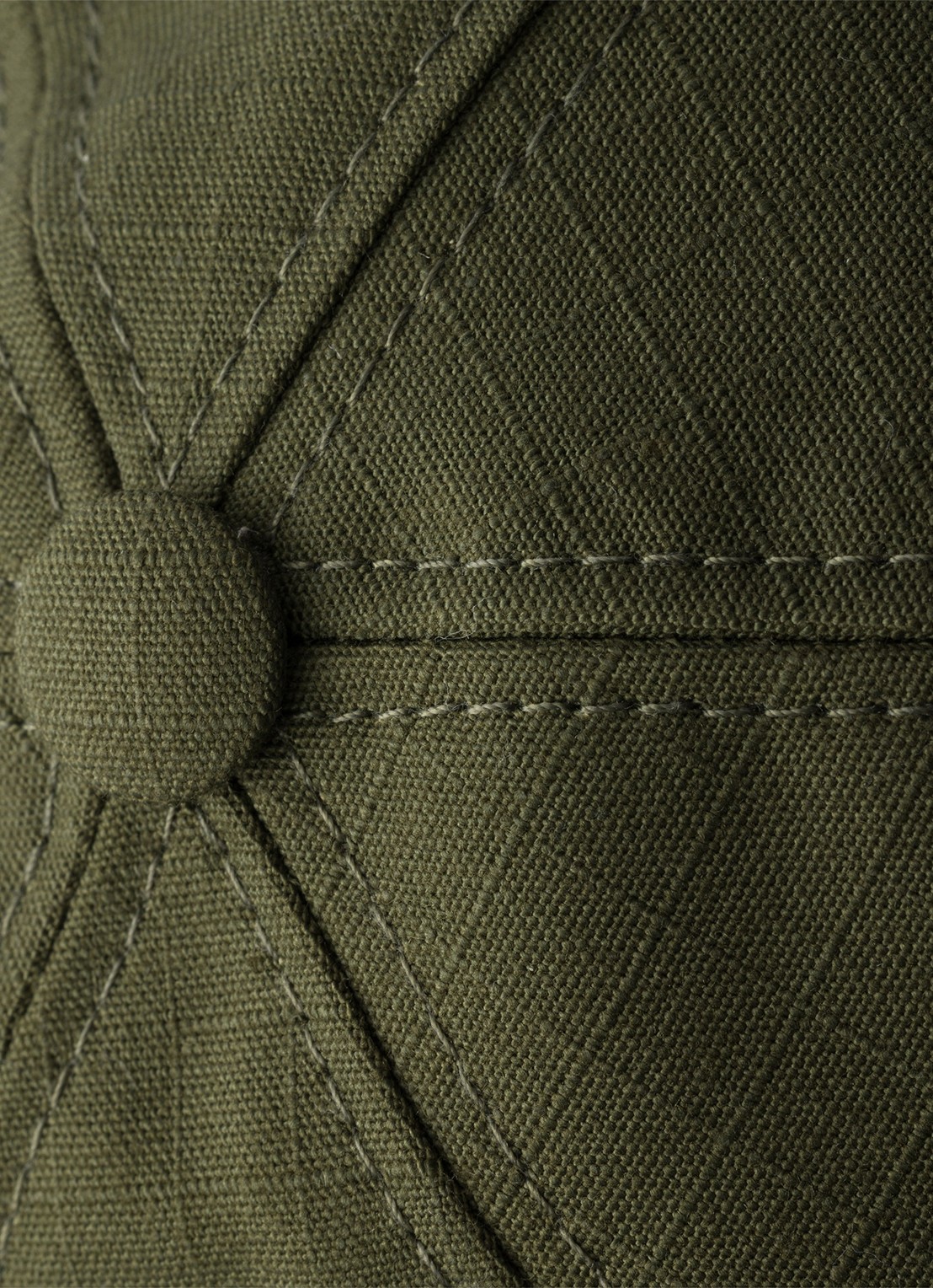 Prada Baseball pet - detail 2 legergroen