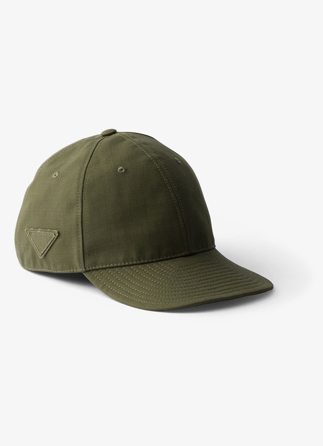 Prada Baseball pet - voorkant 3 legergroen