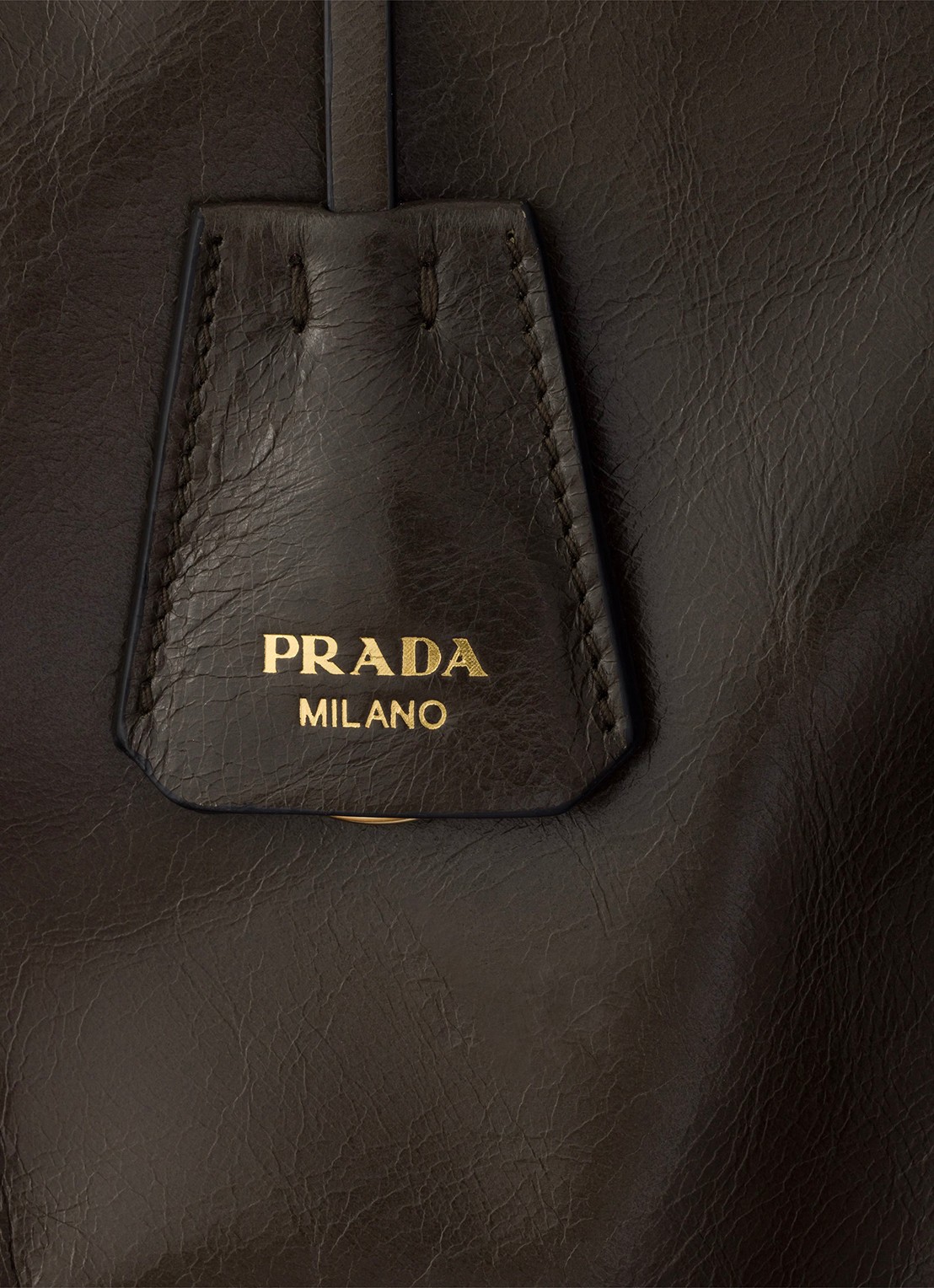 Prada Bonnie Extra-Large schoudertas van kalfsleer - detail 5 groen