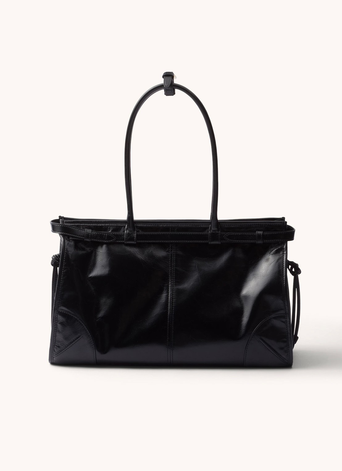 Prada Bonnie Large schoudertas van kalfsleer - detail 3 zwart