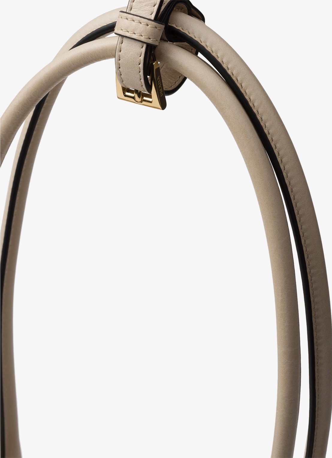 Prada Bonnie Large schoudertas van kalfsleer - detail 5 beige