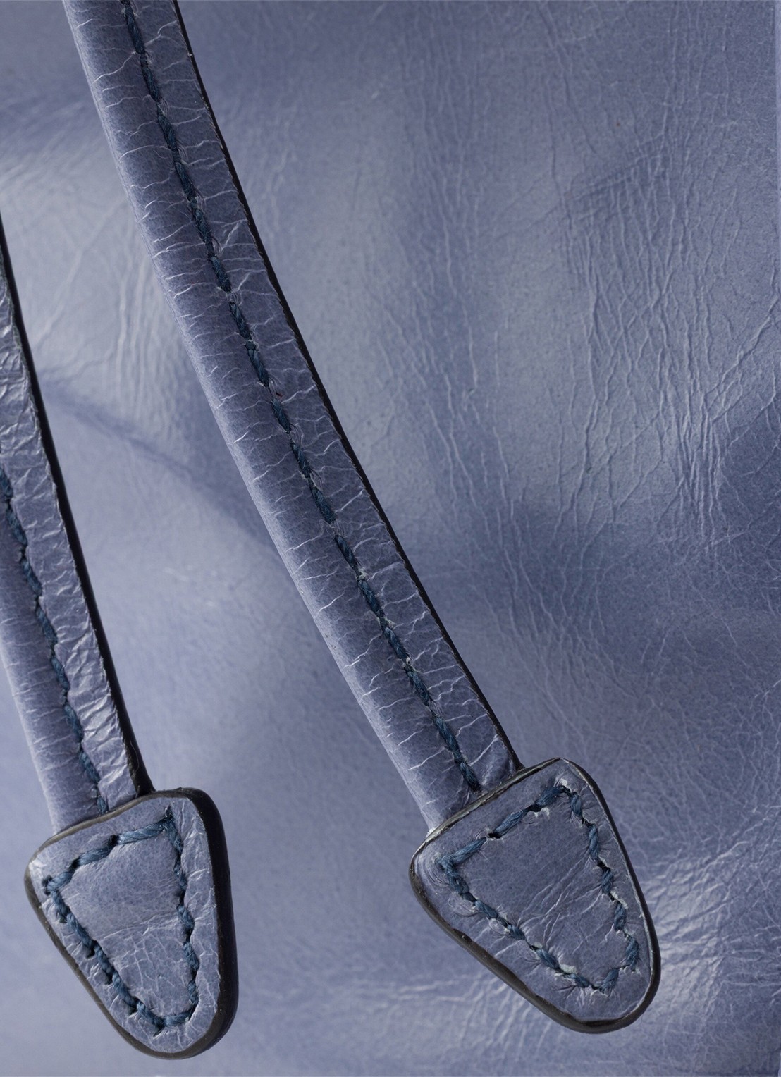 Prada Bonnie Large schoudertas van kalfsleer - detail 3 staalblauw