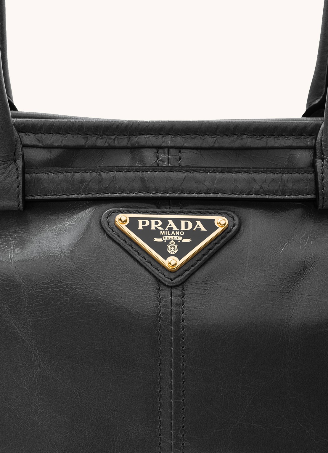 Prada Bonnie Medium schoudertas van kalfsleer - detail 3 zwart