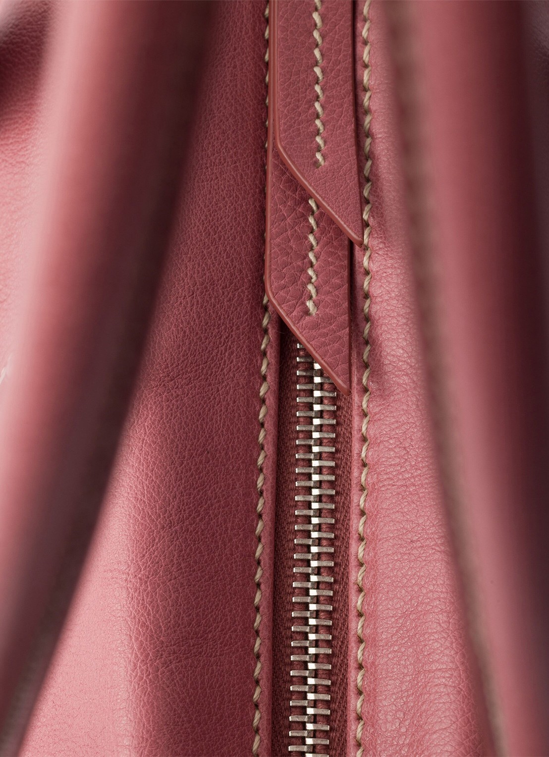 Prada Bonnie Medium schoudertas van kalfsleer - detail 3 oudroze