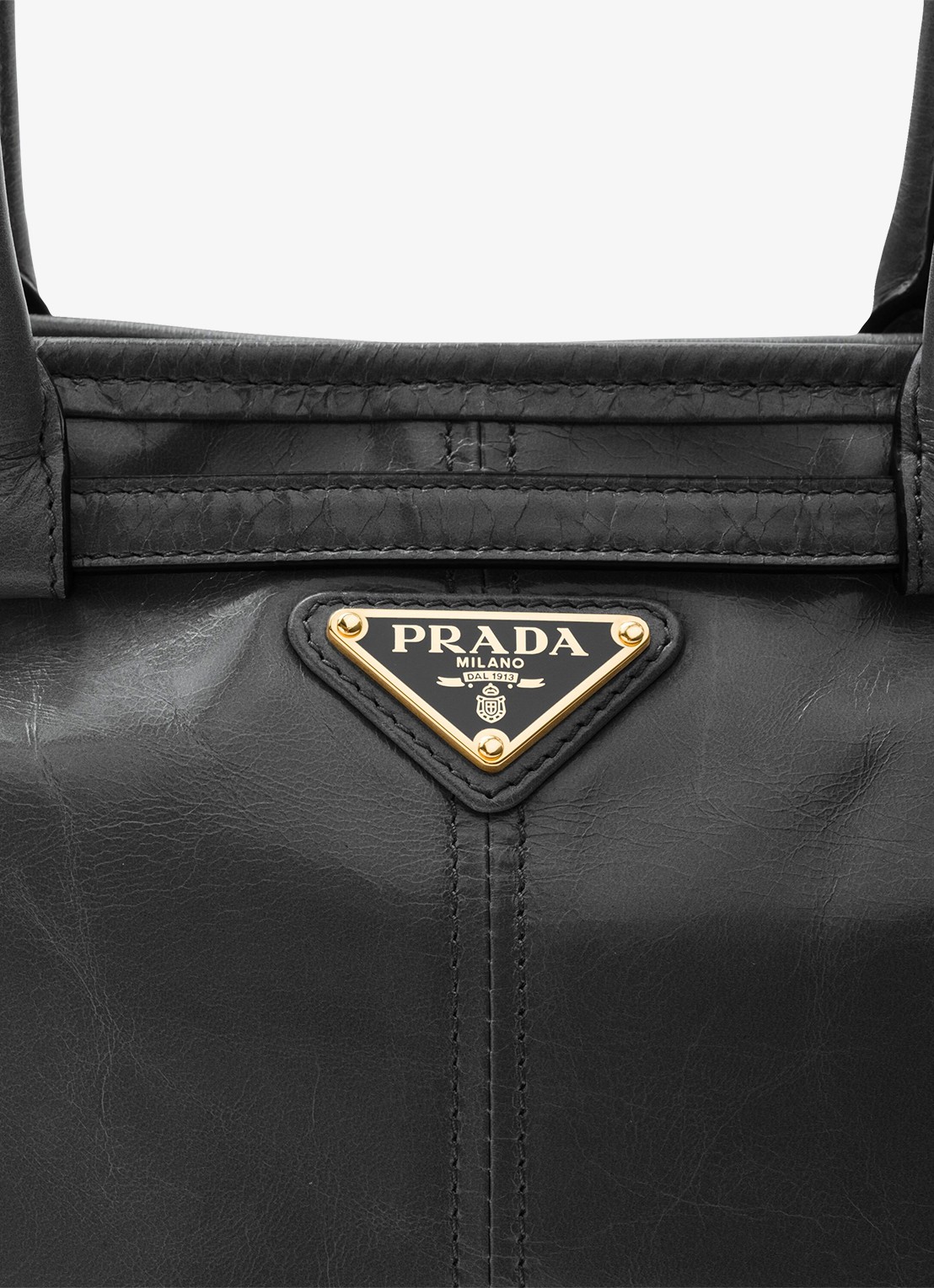 Prada Bonnie Medium schoudertas van kalfsleer - detail 5 zwart