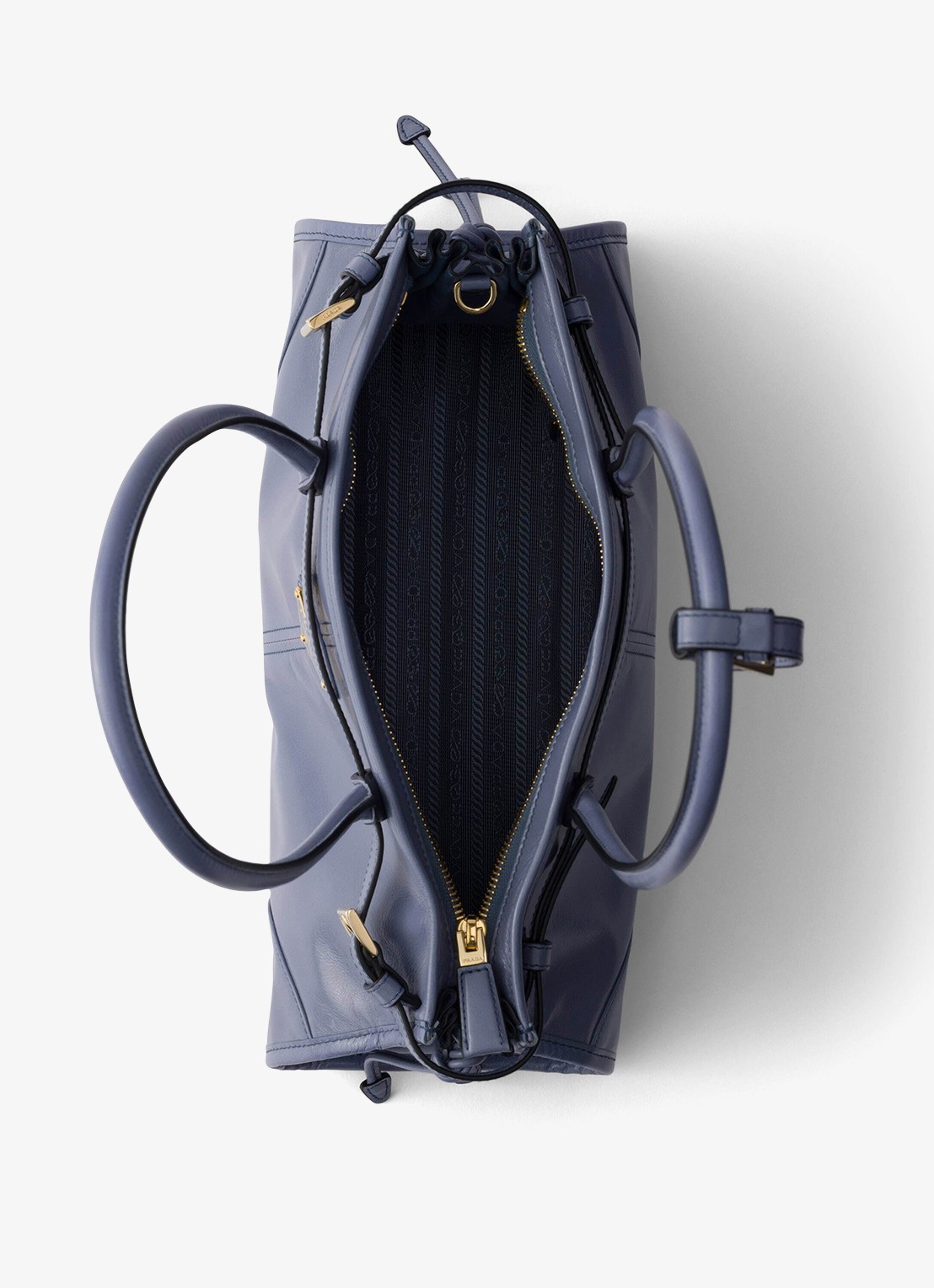 Prada Bonnie Medium schoudertas van kalfsleer - detail 8 petrol