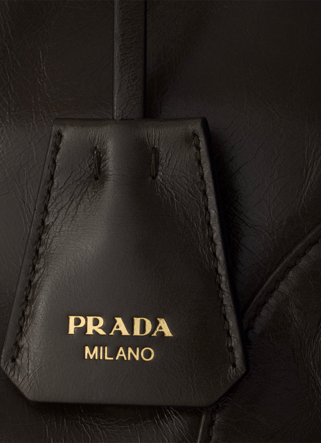 Prada Bonnie Medium schoudertas van kalfsleer - detail 4 groen