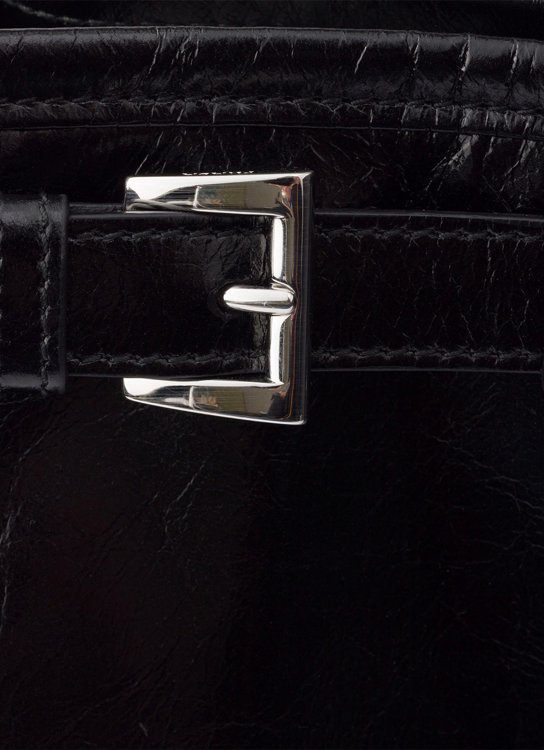 Prada Bonnie schoudertas van kalfsleer - detail 4 zwart