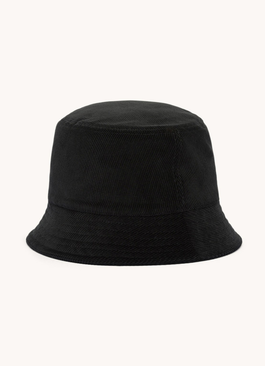 Prada Bucket hoed van corduroy - achterkant 2 zwart
