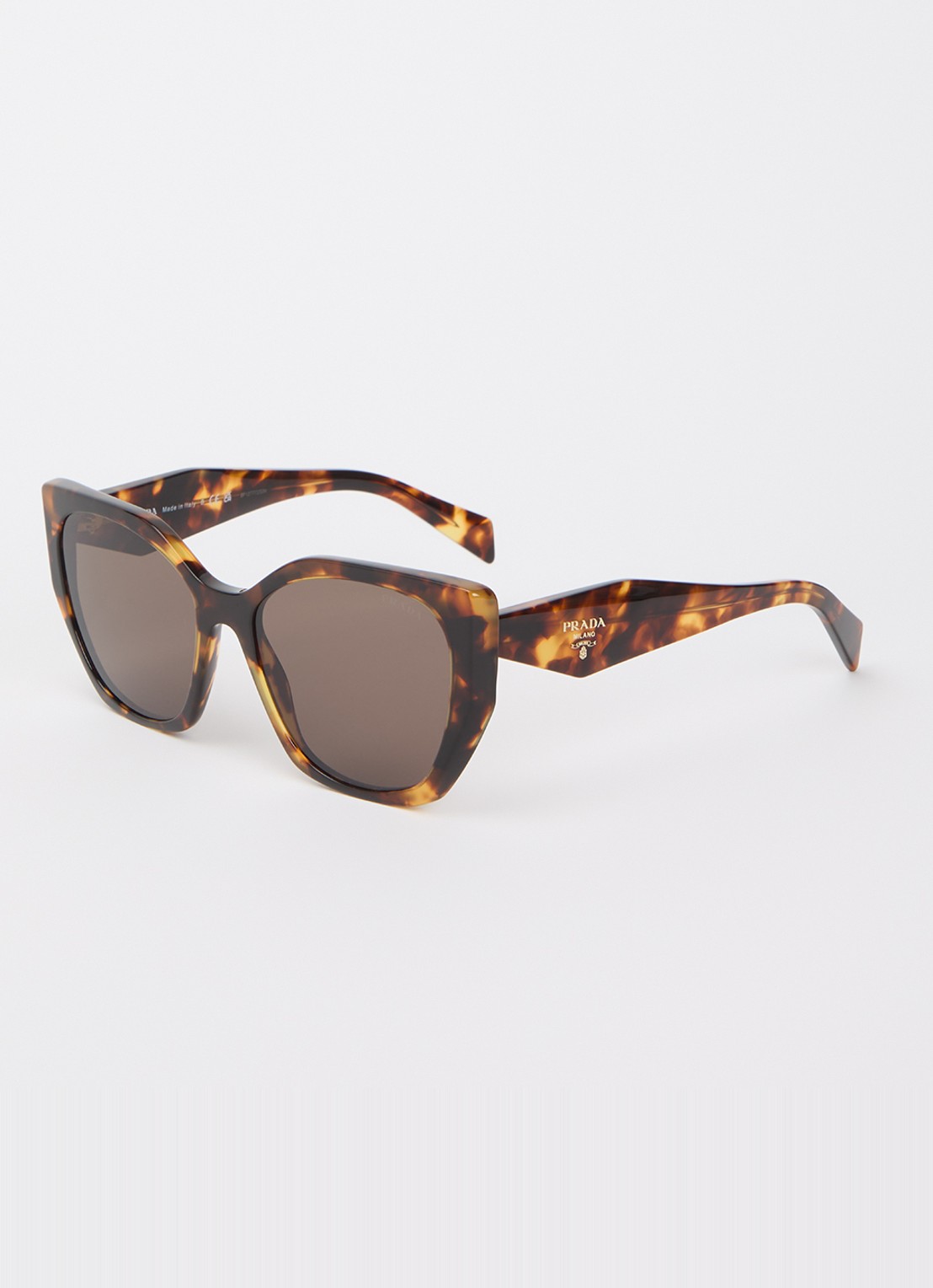 Prada Butterfly zonnebril PR 19ZS - voorkant cognac