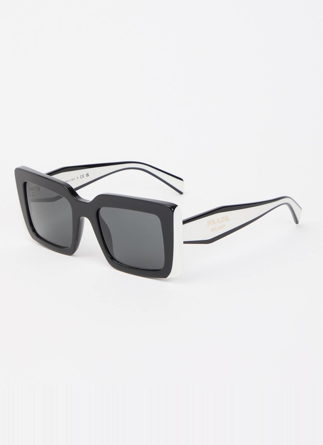 Prada Butterfly zonnebril PR D01S - voorkant zwart