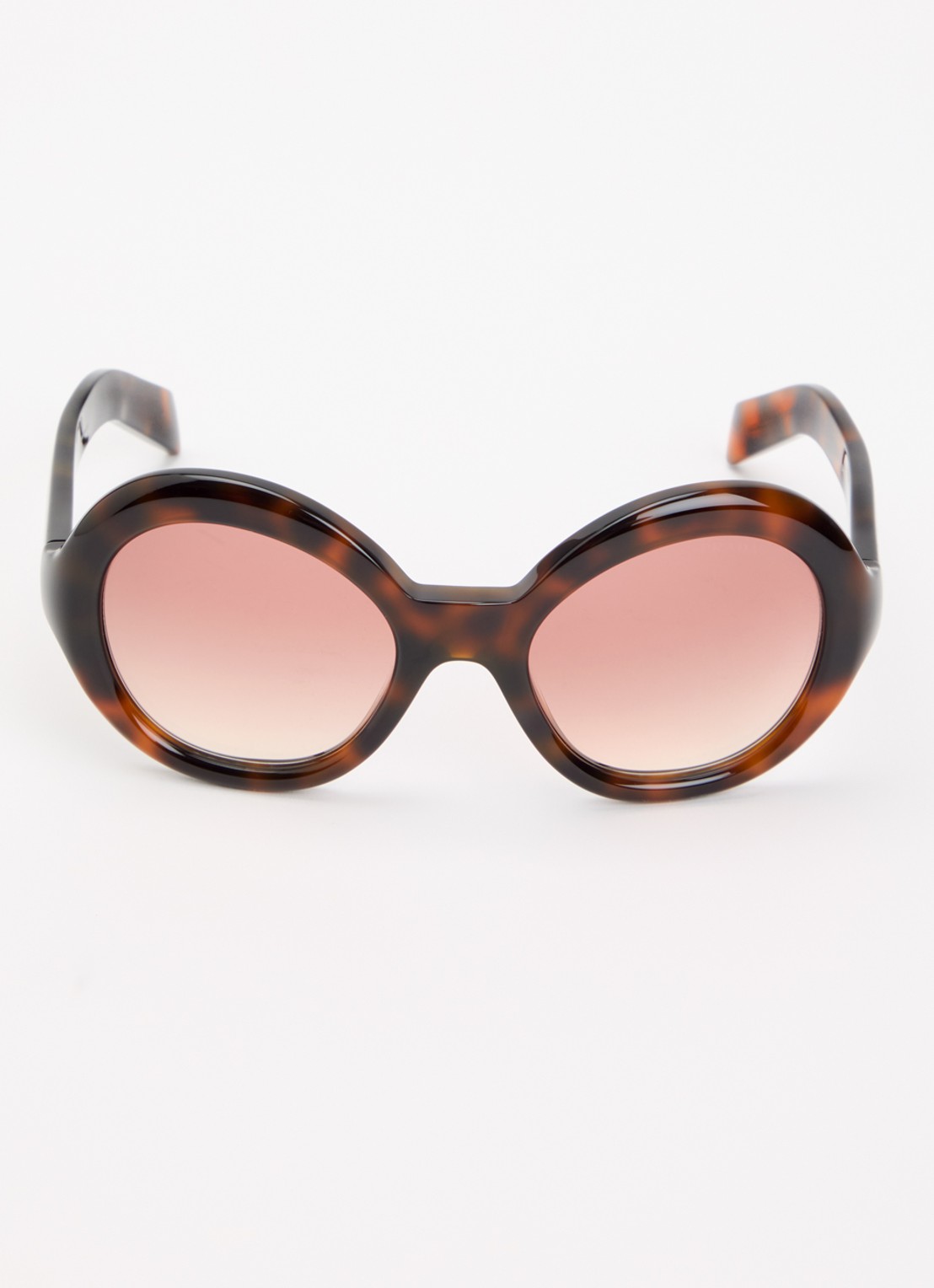 Prada Butterfly zonnebril PR D08SU - detail 2 bruin