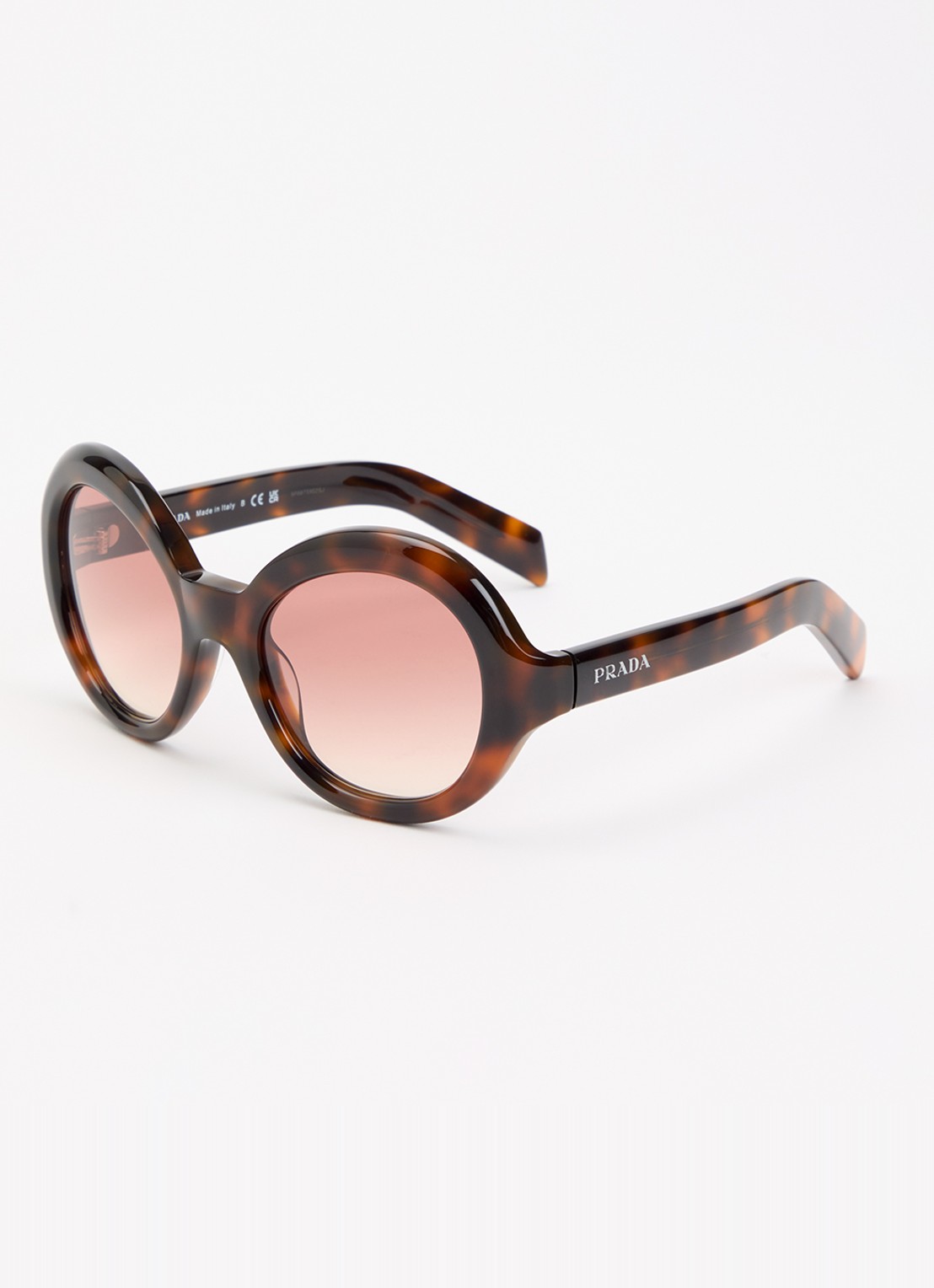 Prada Butterfly zonnebril PR D08SU - voorkant bruin