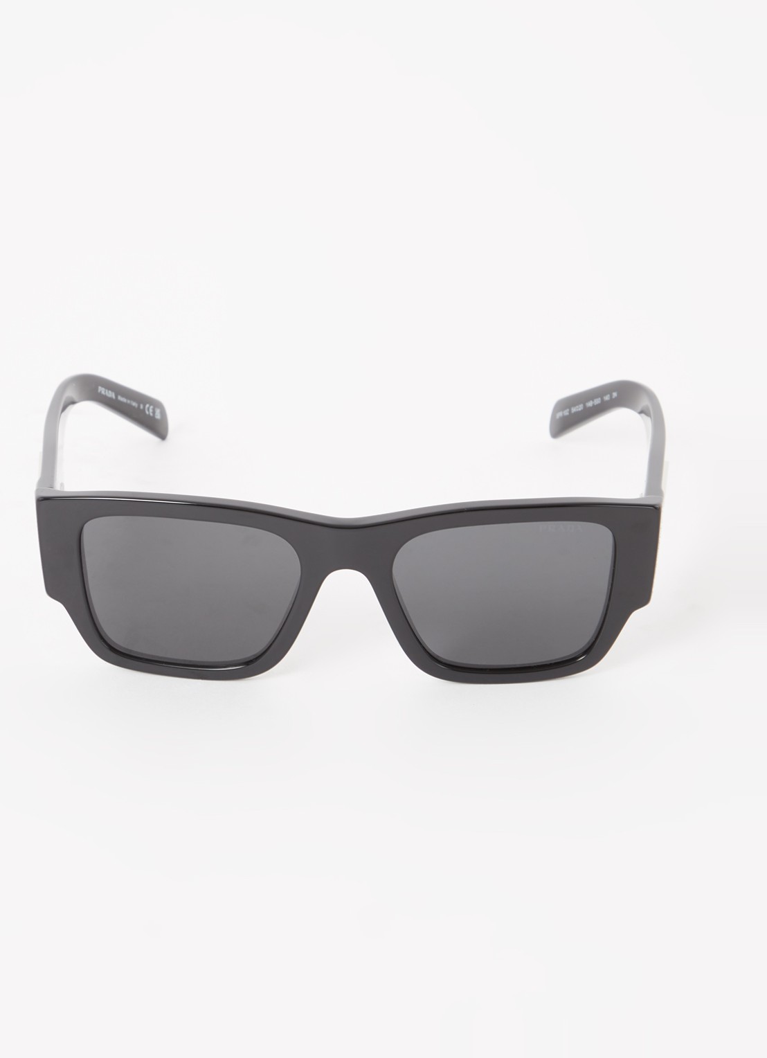 Prada Butterfly zonnebril PR10ZS   - detail zwart