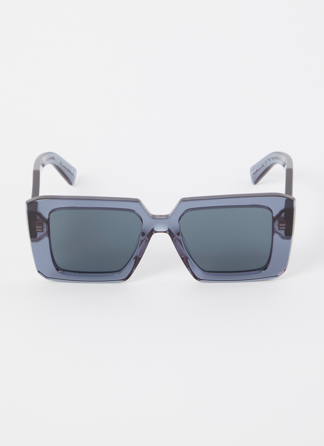 Prada Butterfly zonnebril PR23YS - detail 3 blauwgrijs