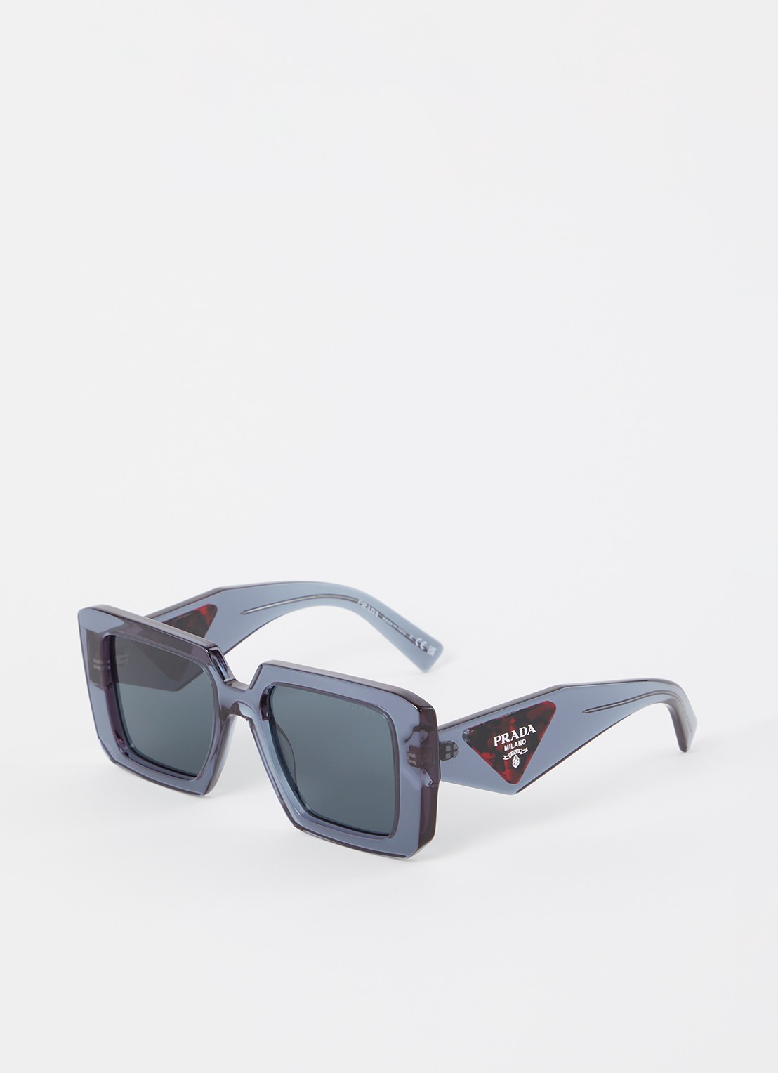 Prada Butterfly zonnebril PR23YS - voorkant blauwgrijs