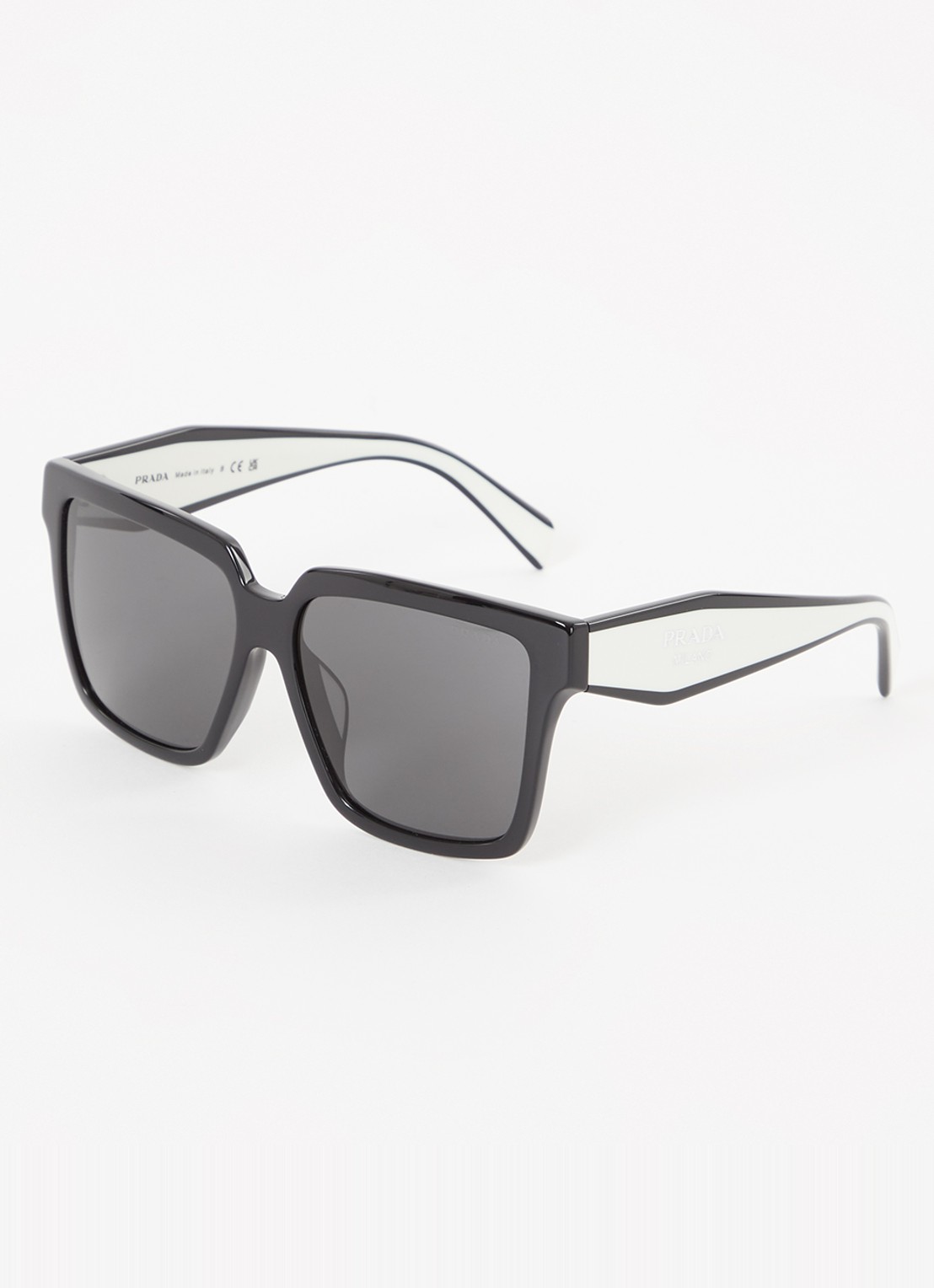 Prada Butterfly zonnebril PR24ZSF - voorkant grijs