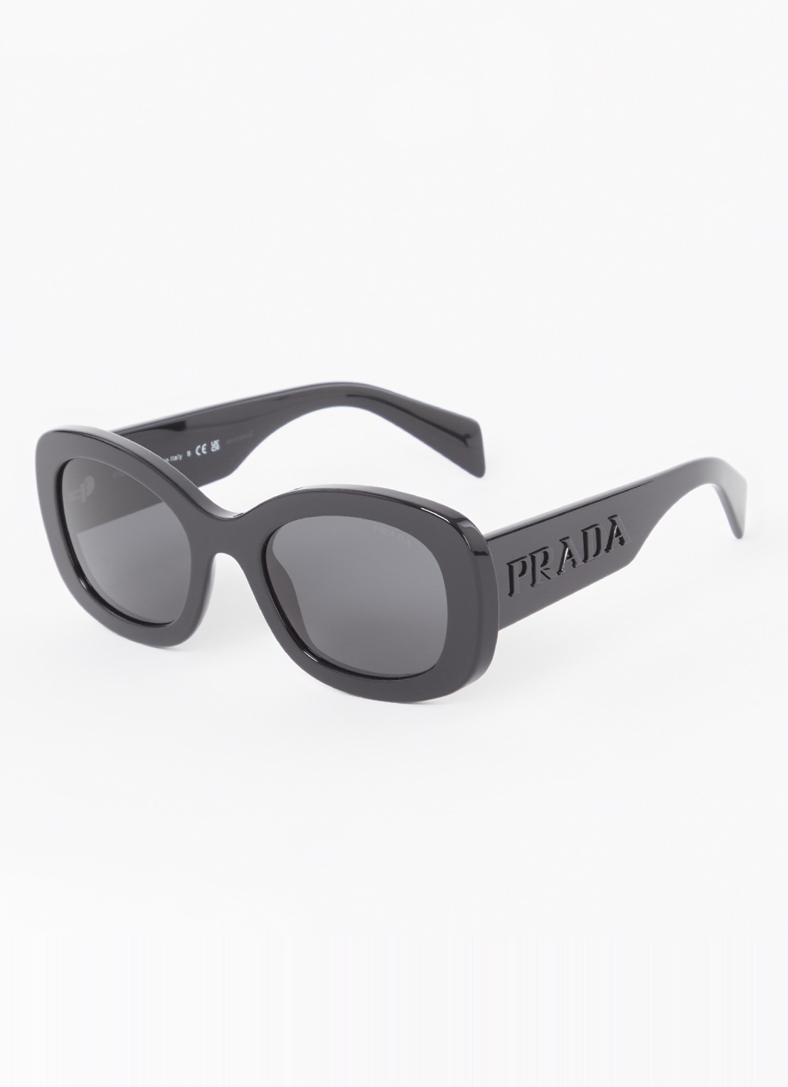Prada Butterfly zonnebril PRA13S - voorkant 4 zwart