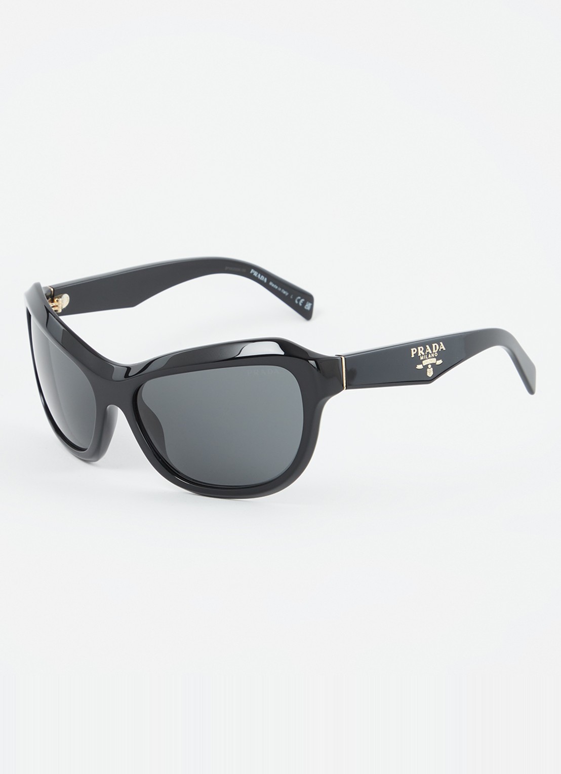 Prada Butterfly zonnebril PRA27S - voorkant zwart