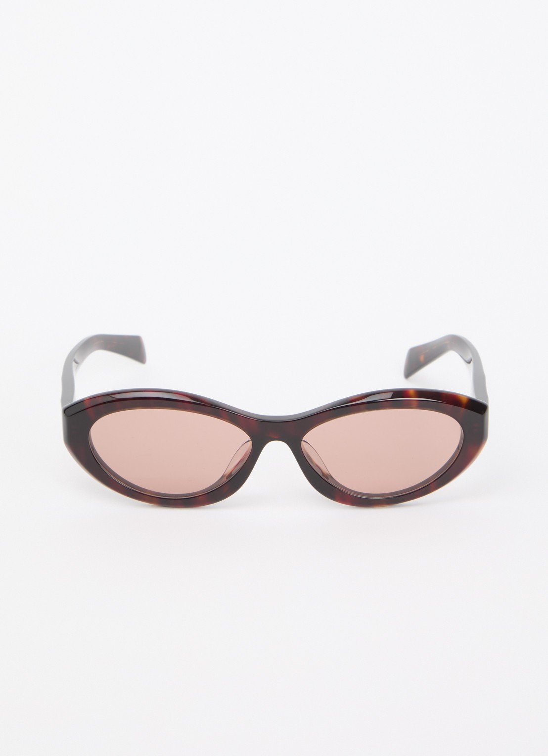 Prada Cat eye zonnebril PR 26SF - detail kastanjebruin