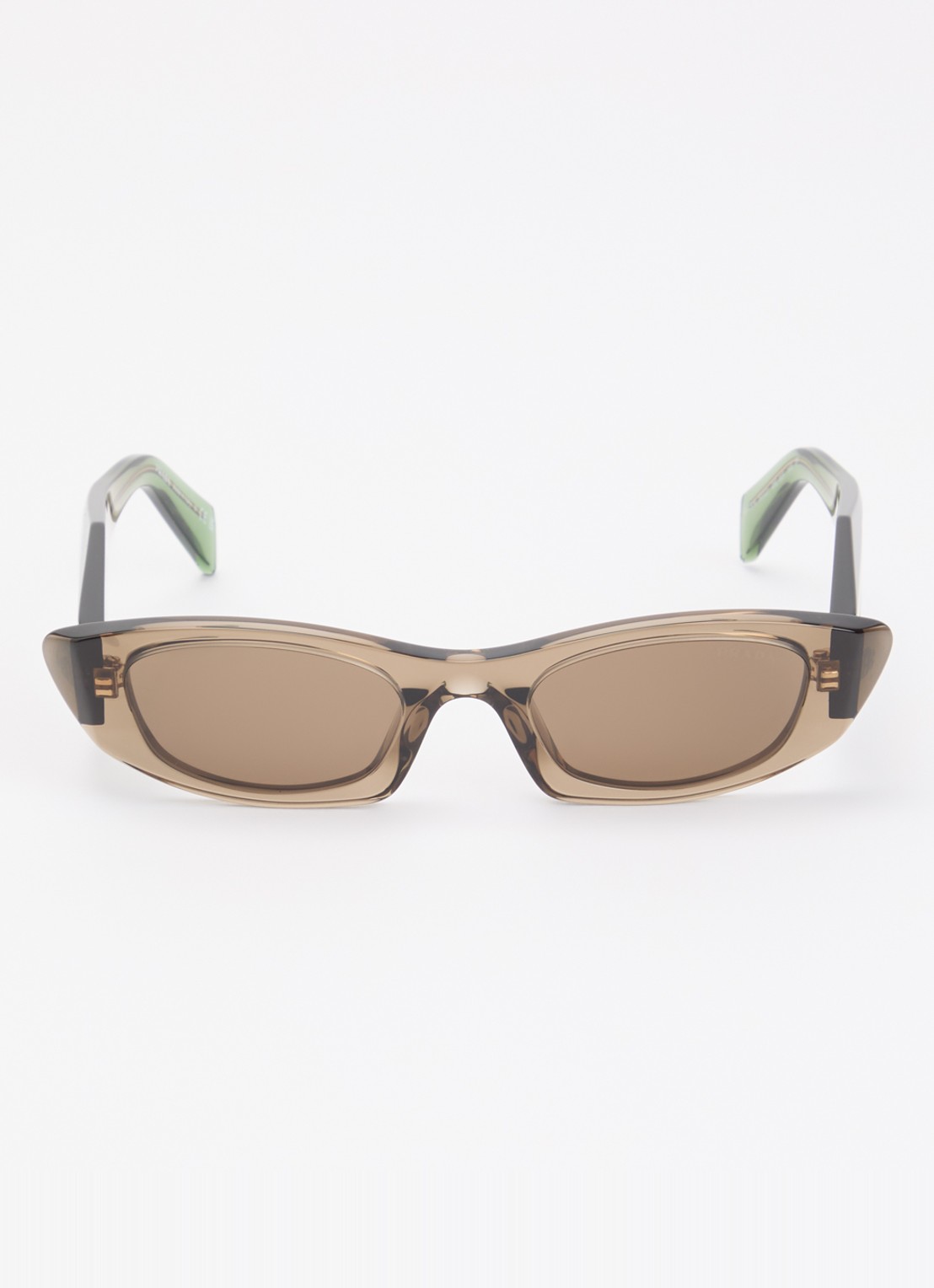 Prada Cat Eye zonnebril PR B16S - detail 2 bruin