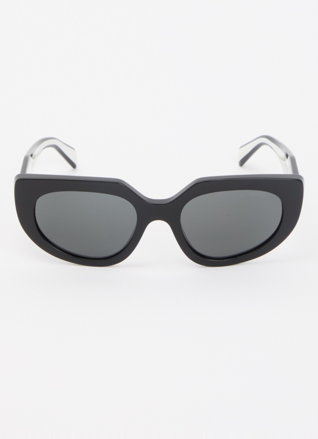 Prada Cat Eye zonnebril PR D02S - detail 2 zwart