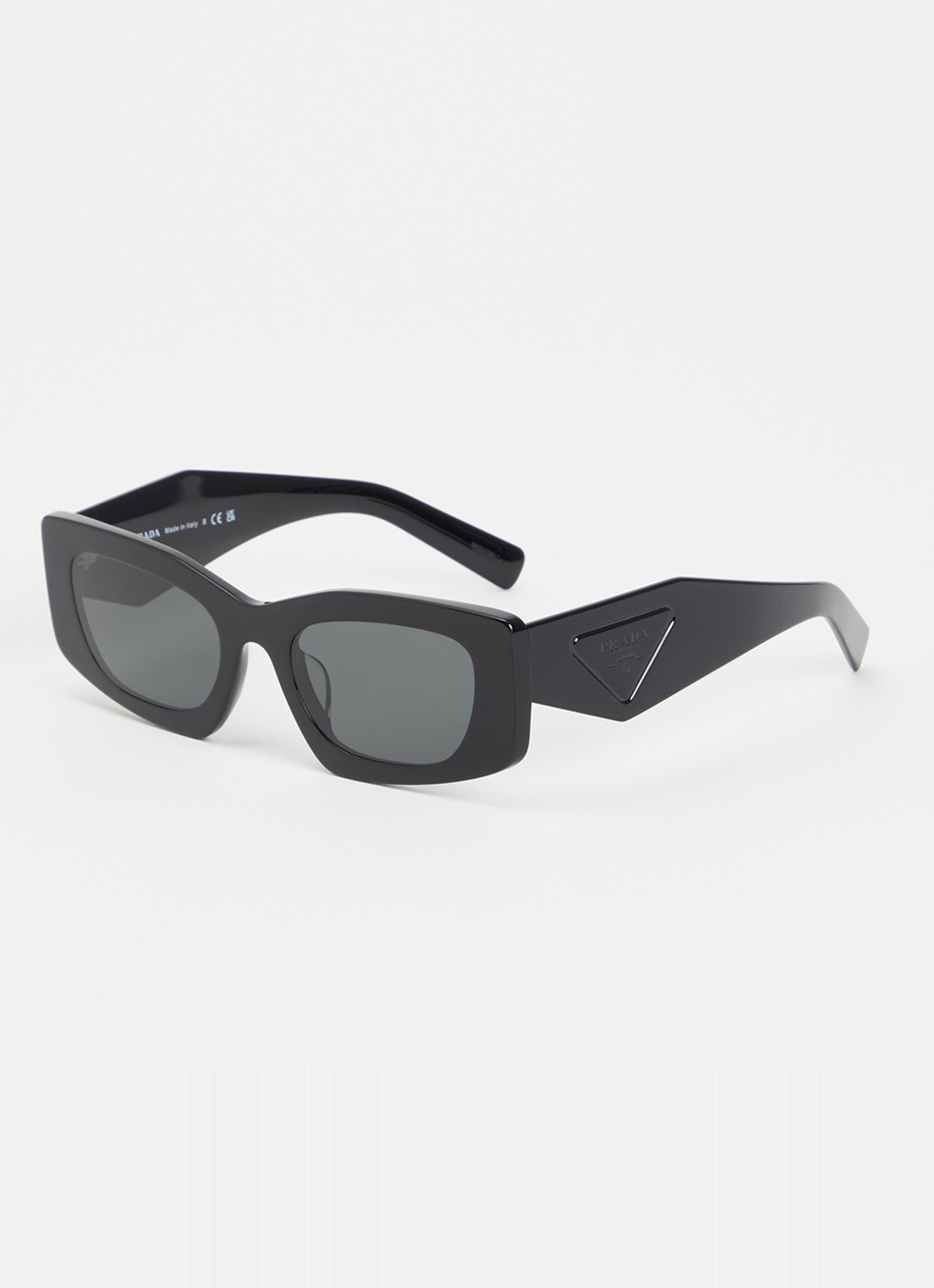 Prada Cat eye zonnebril PR D03SD - voorkant zwart