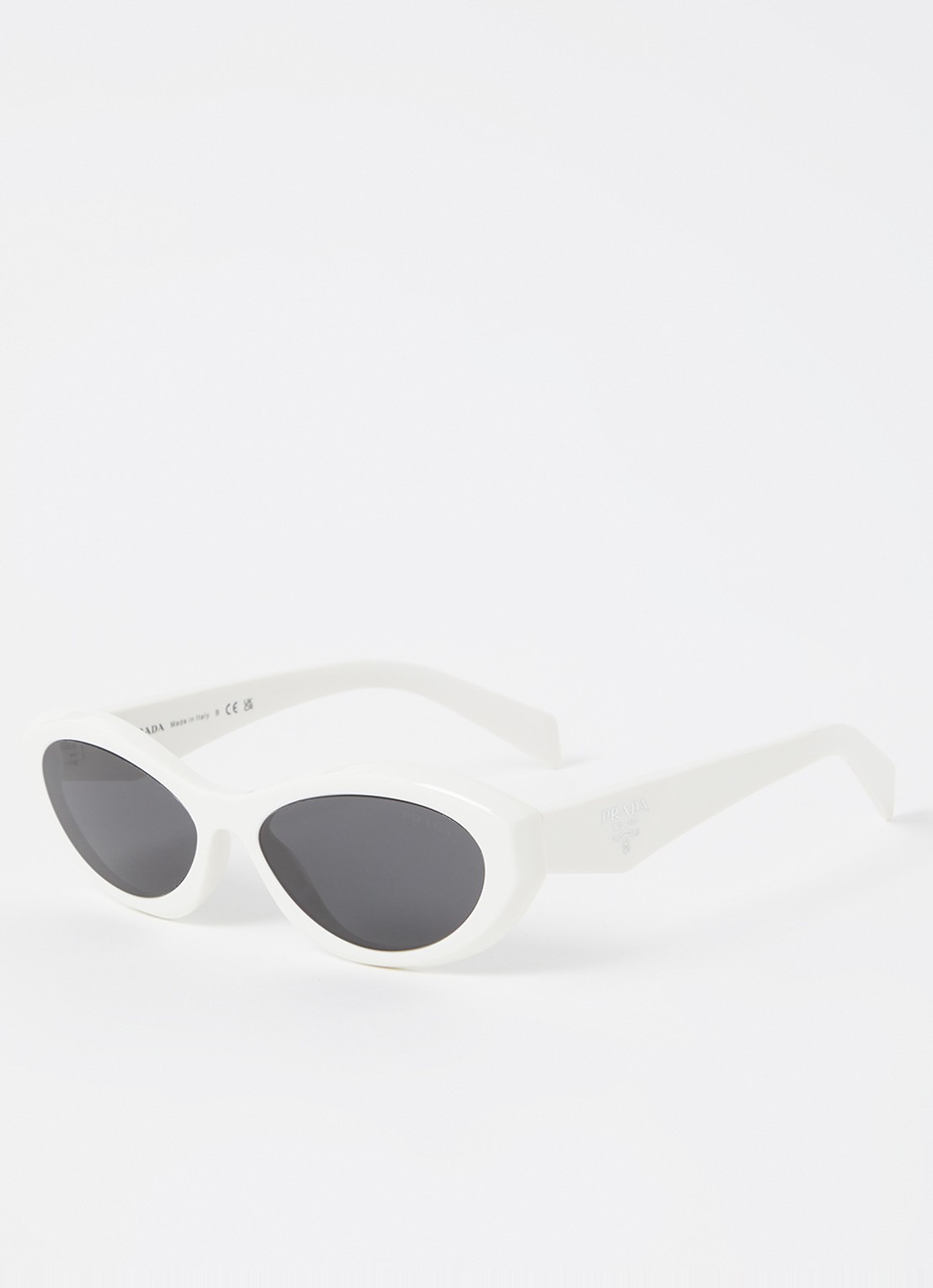 Prada Cat Eye zonnebril PR26ZS - voorkant 4 wit