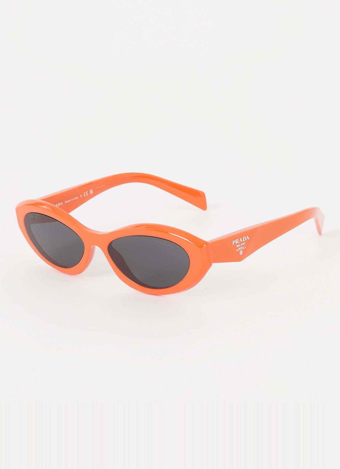 Prada Cat Eye zonnebril PR26ZS - voorkant orange